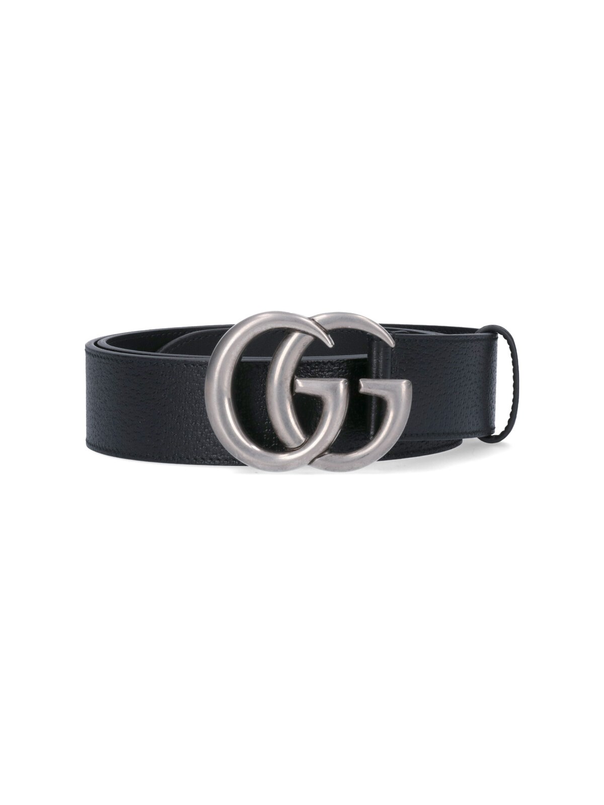 Shop Gucci ‘gg Marmont' Wide Belt In Black  