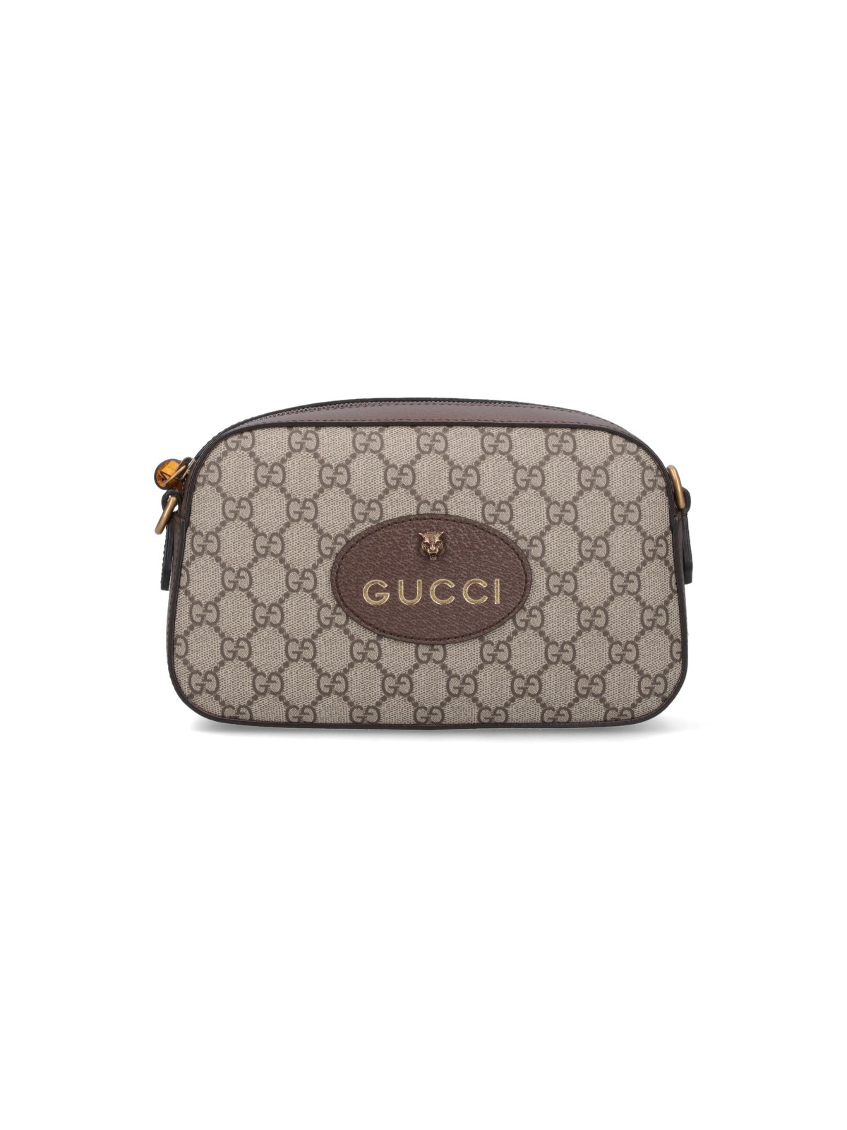 Gucci "neo Vintage" Crossbody Bag In Brown