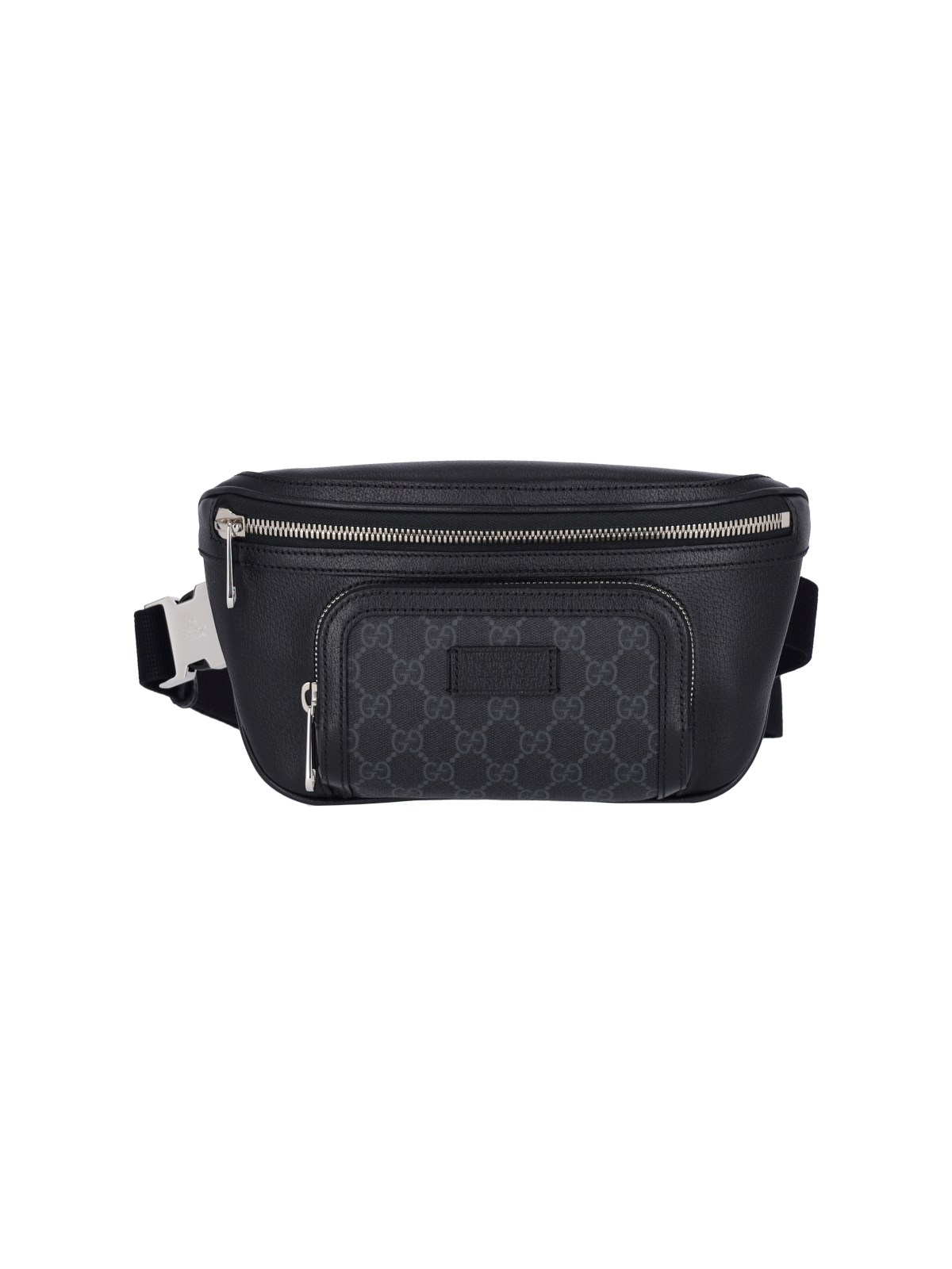 Shop Gucci Small Fanny Pack "gg" In Black  