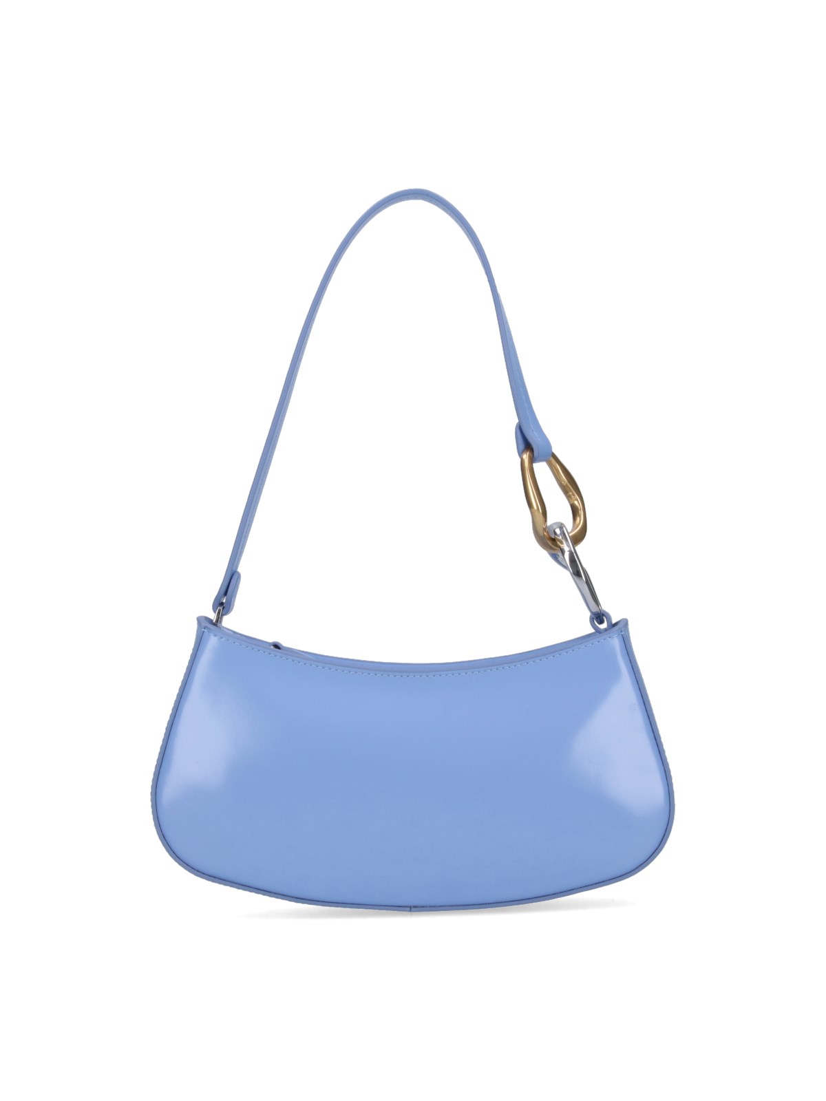 Staud Mini "ollie" Shoulder Bag In Blue