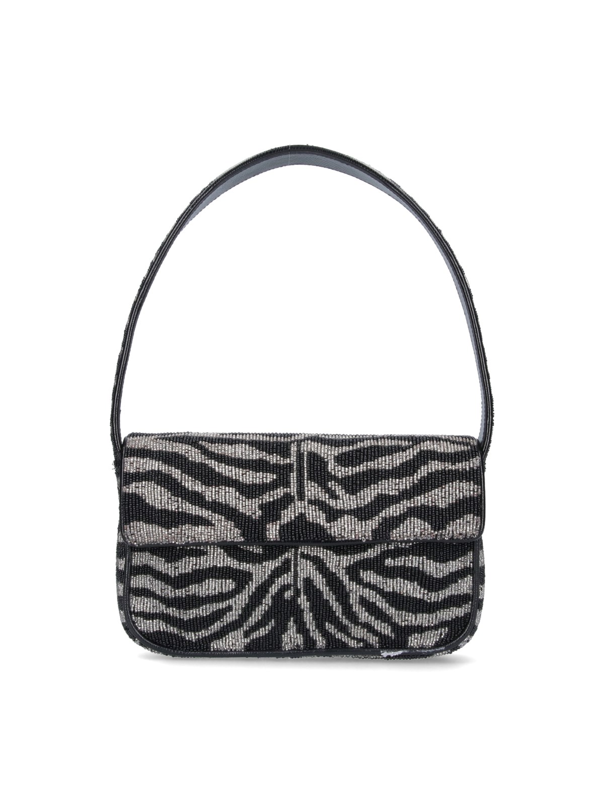 Shop Staud 'tommy' Shoulder Bag In Black  