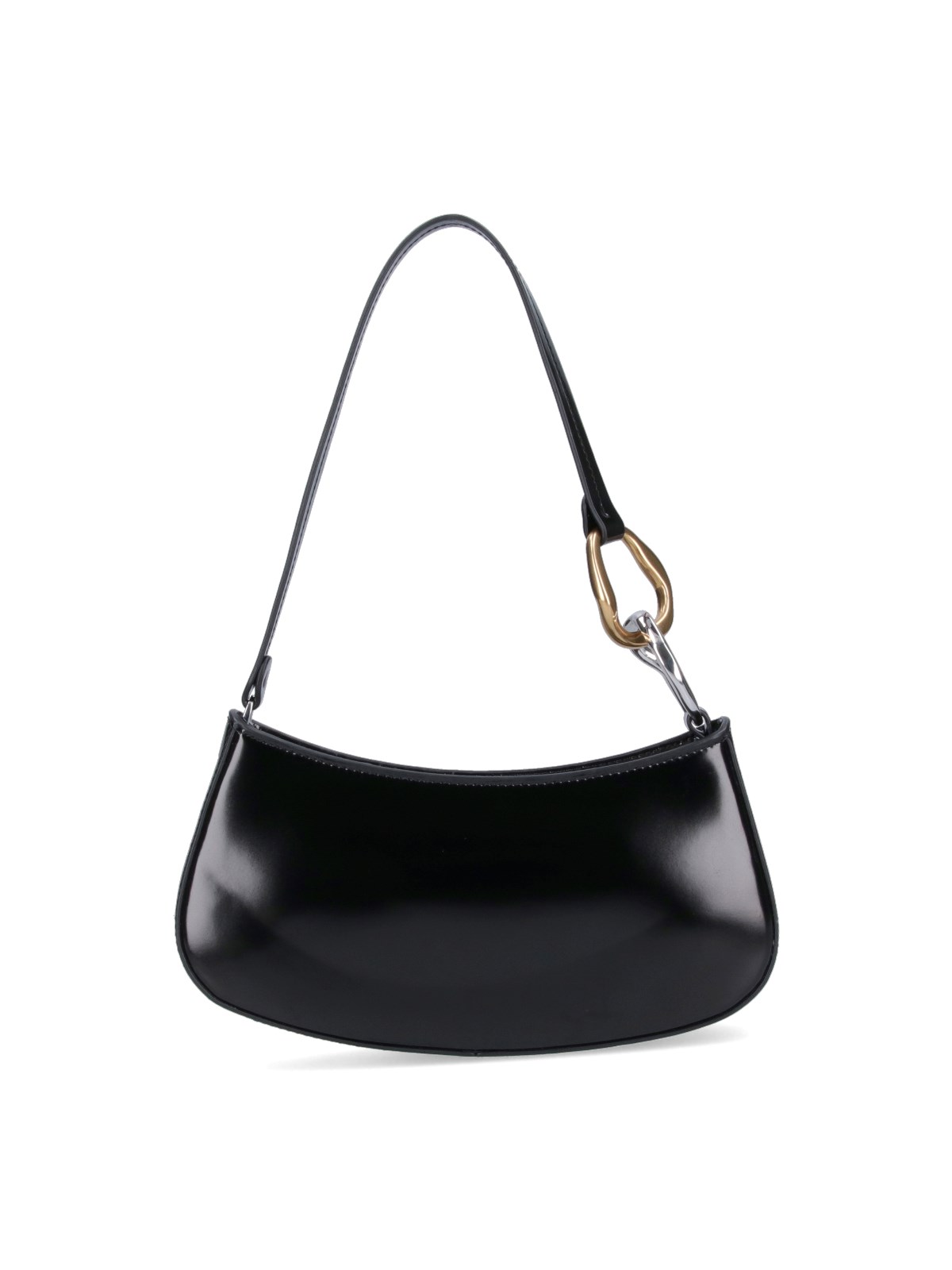 Shop Staud 'ollie' Shoulder Bag In Black  