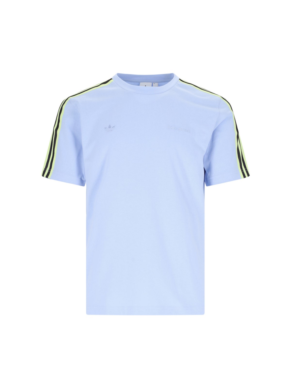 Shop Adidas X Wales Bonner ‘set-in' T-shirt In Light Blue