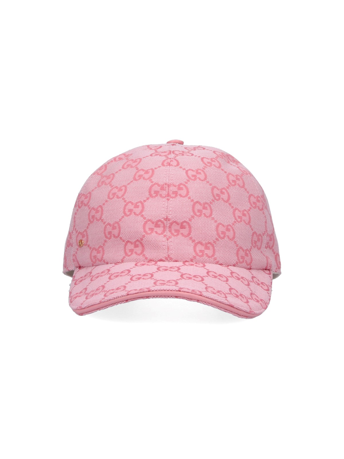 Shop Gucci Baseball Logo Cap In Pink