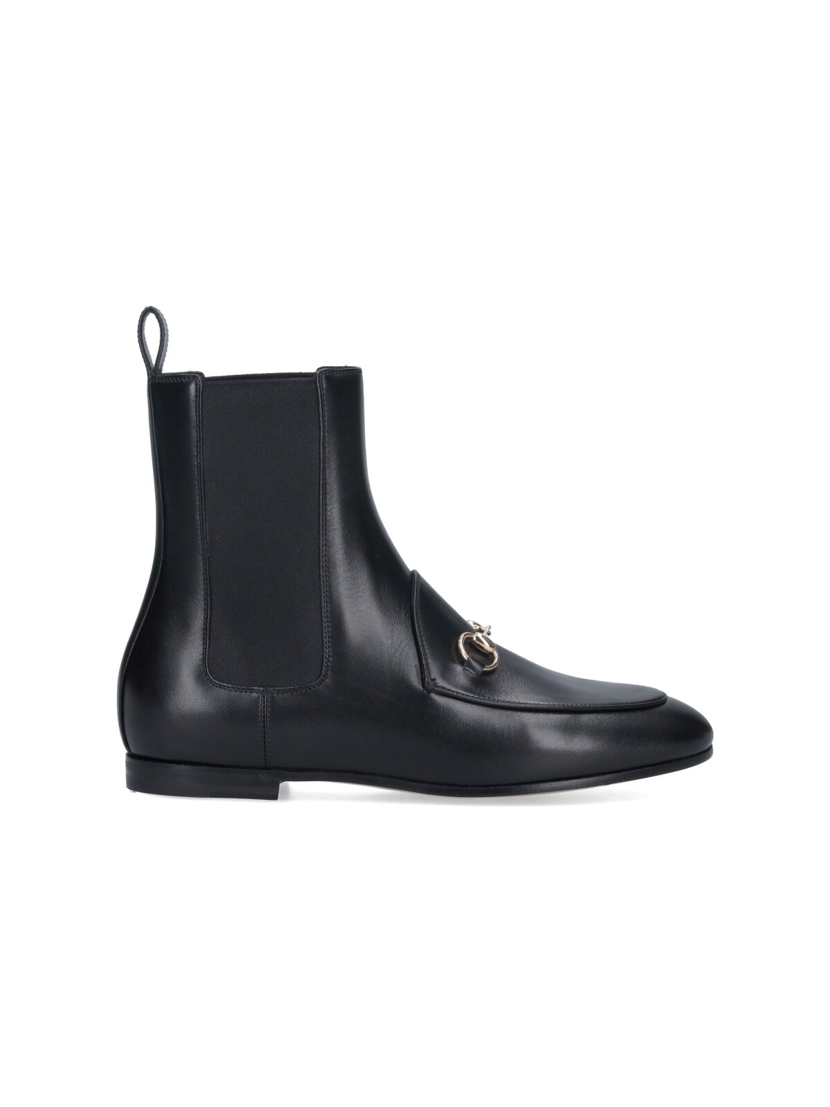 Shop Gucci 'jordaan' Ankle Boots In Black  