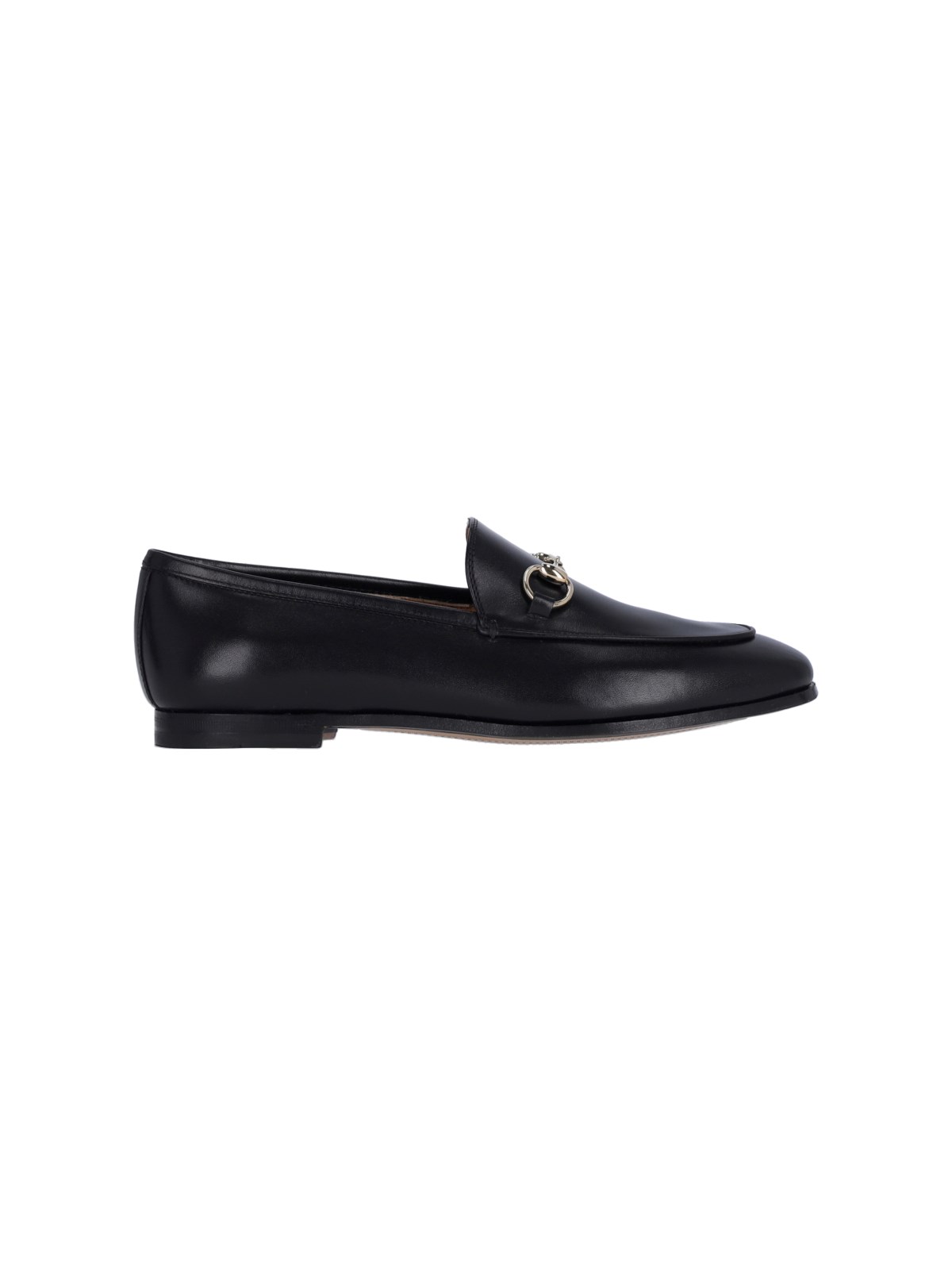 Shop Gucci 'jordaan' Loafers In Black  