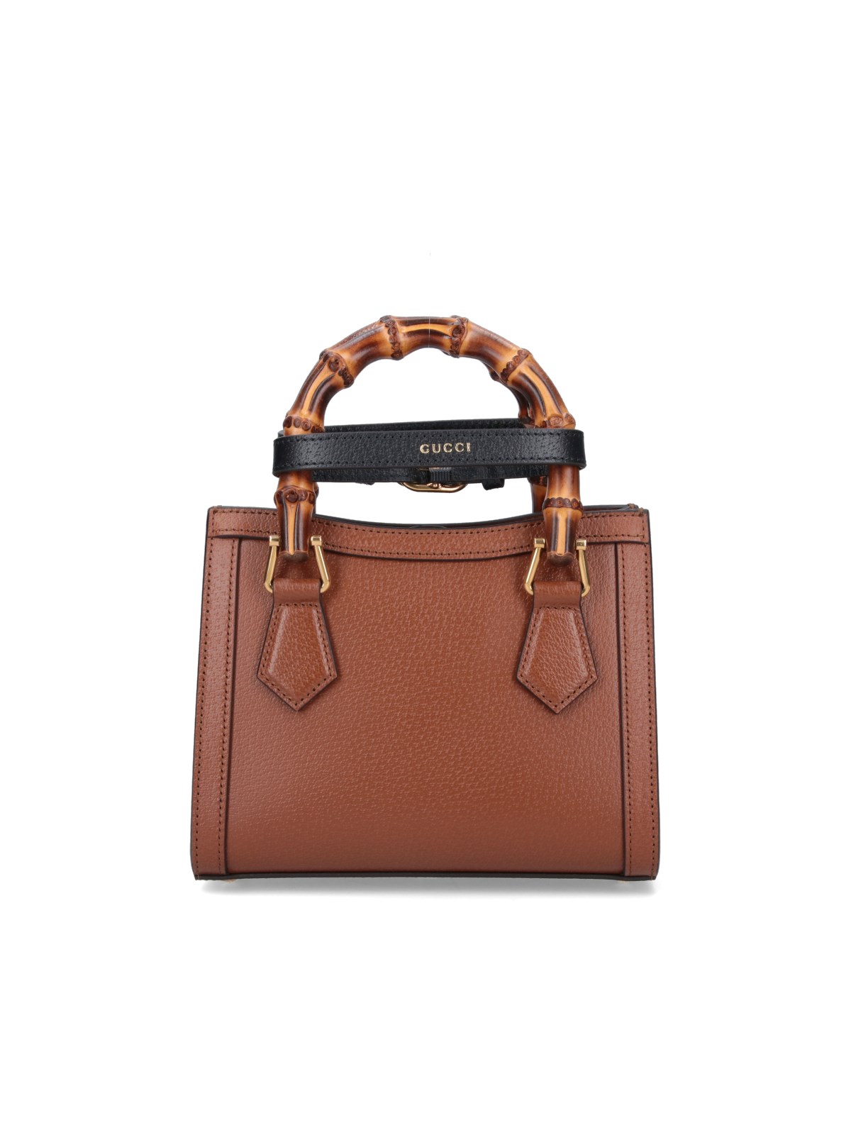 Shop Gucci 'diana' Mini Tote Bag In Brown