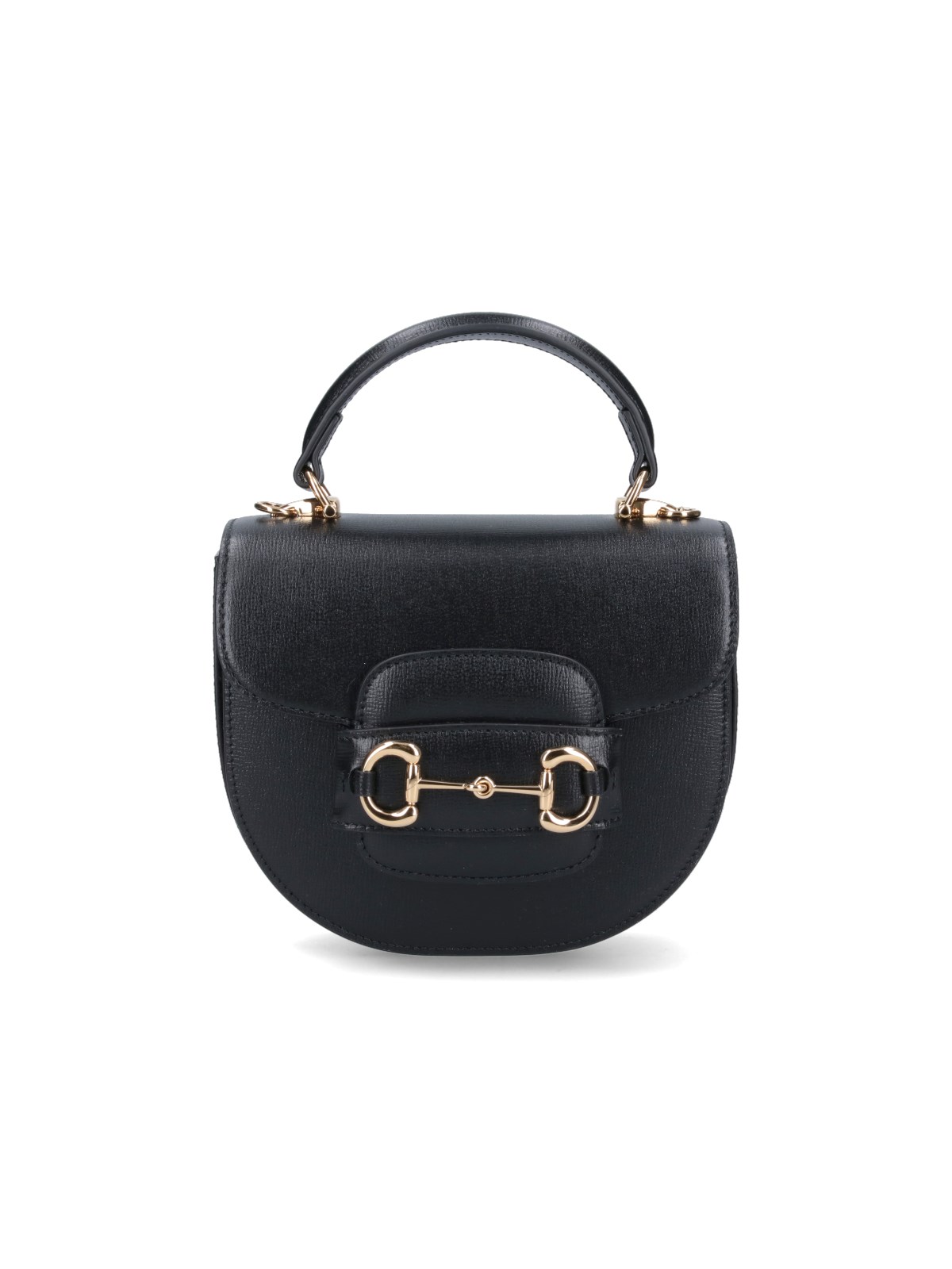 Shop Gucci Mini Bag "horsebit 1955" In Black  