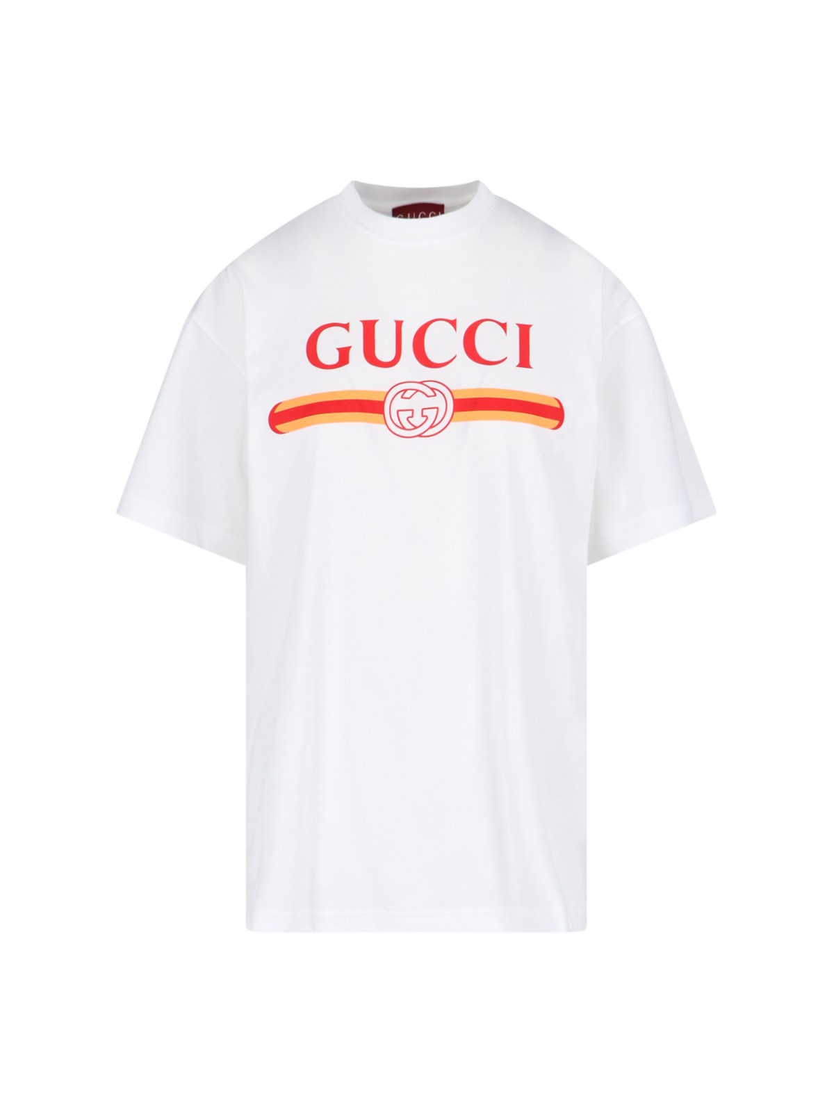 Gucci Logo Print T-shirt In White