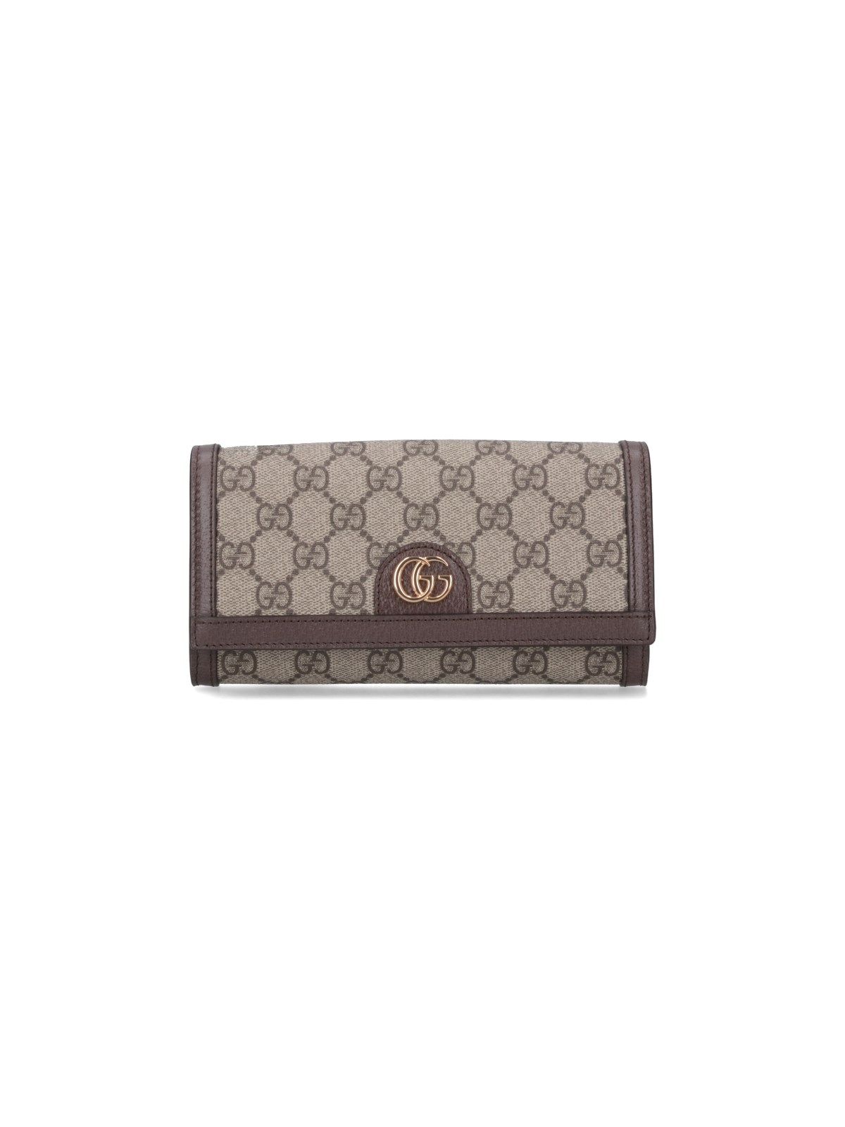 Gucci "ophidia" Wallet In Gray