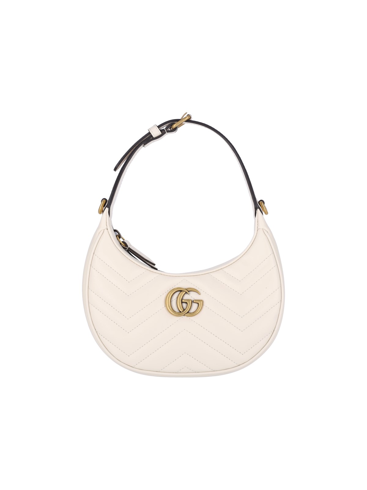 Shop Gucci 'gg Marmont' Mini Hobo Bag In White