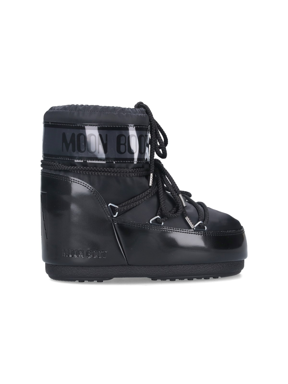 Shop Moon Boot Satin Ankle Boots "icon Low Glance" In Black  