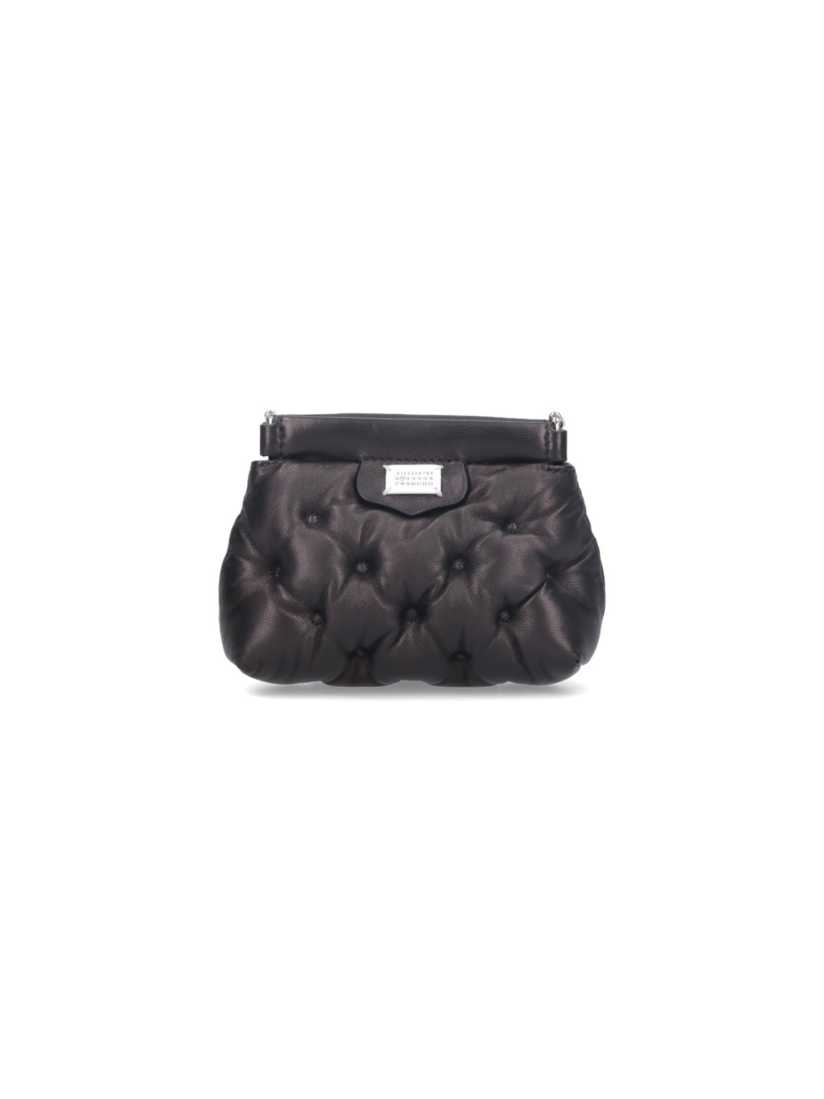 Shop Maison Margiela "glam Slam Classique" Baby Bag In Black  