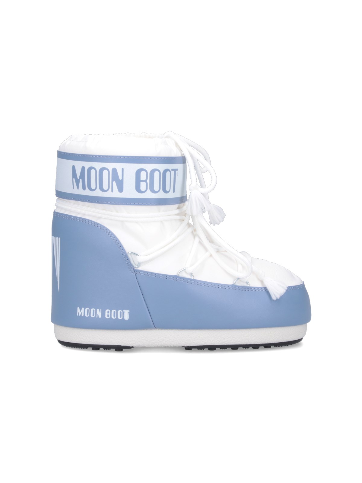 Shop Moon Boot "icon Low" Padded Ankle Boots In White