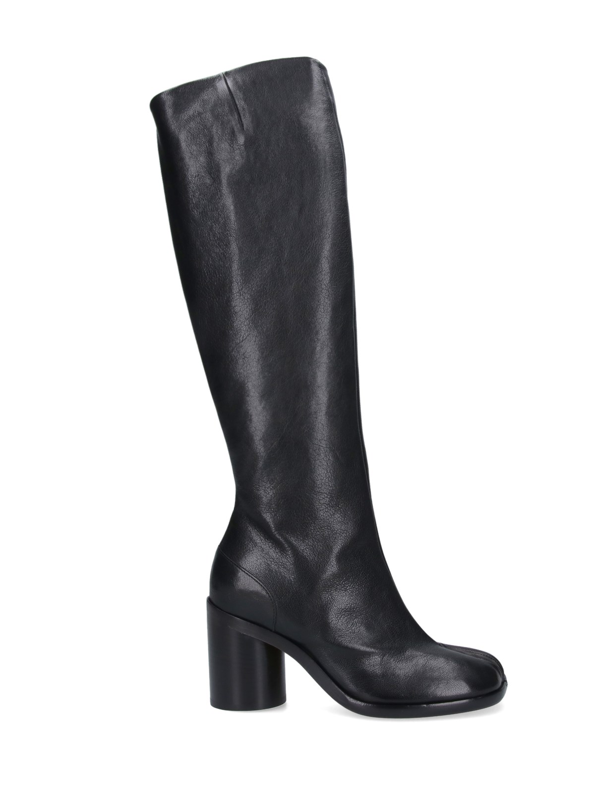 Shop Maison Margiela 'tabi' Boots In Black  