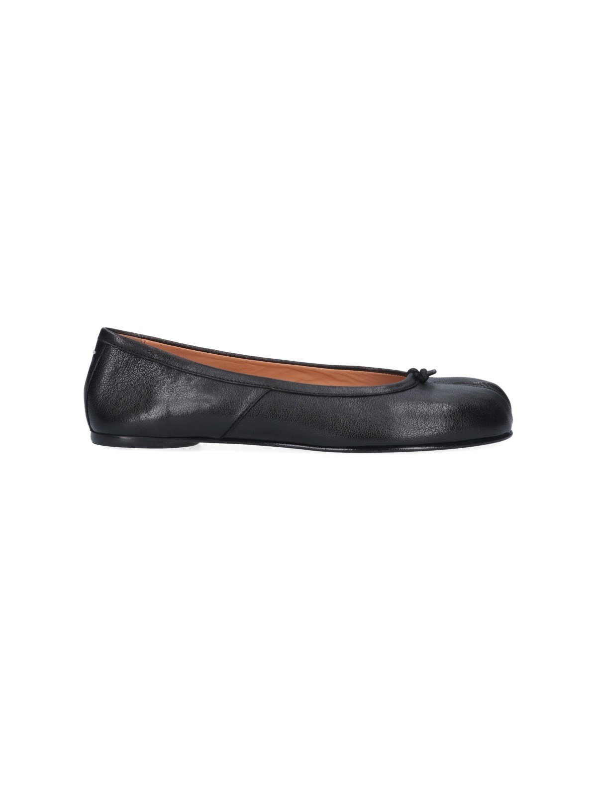 Shop Maison Margiela 'tabi' Ballet Flats In Black  