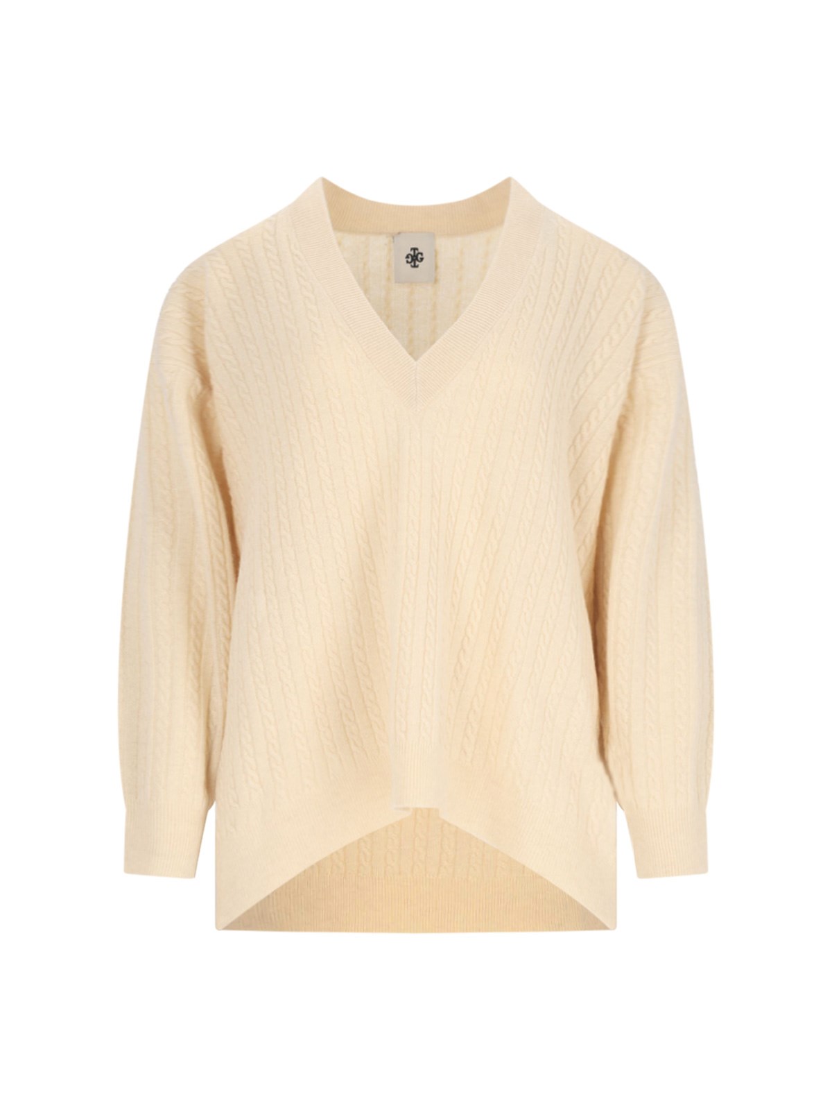 Shop The Garment 'como' V-neck Sweater In Cream