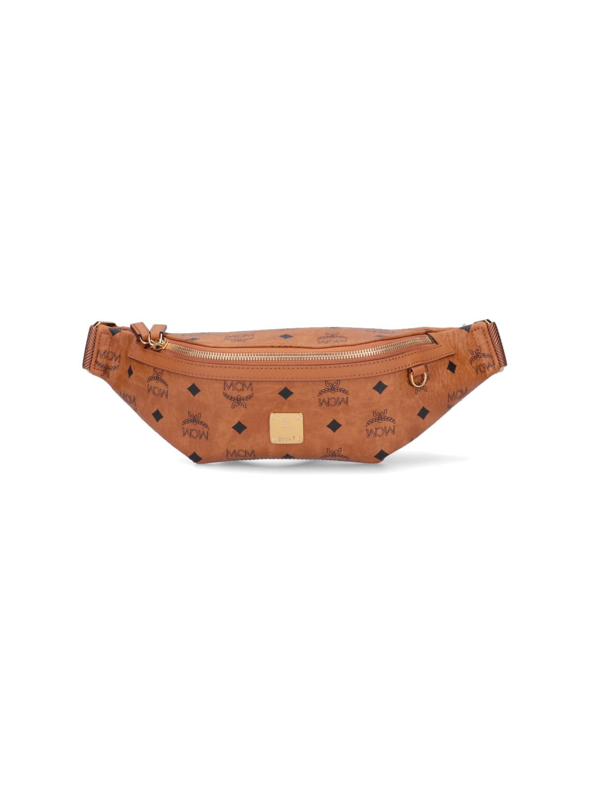 Shop Mcm 'fursten' Belt Bag In Brown