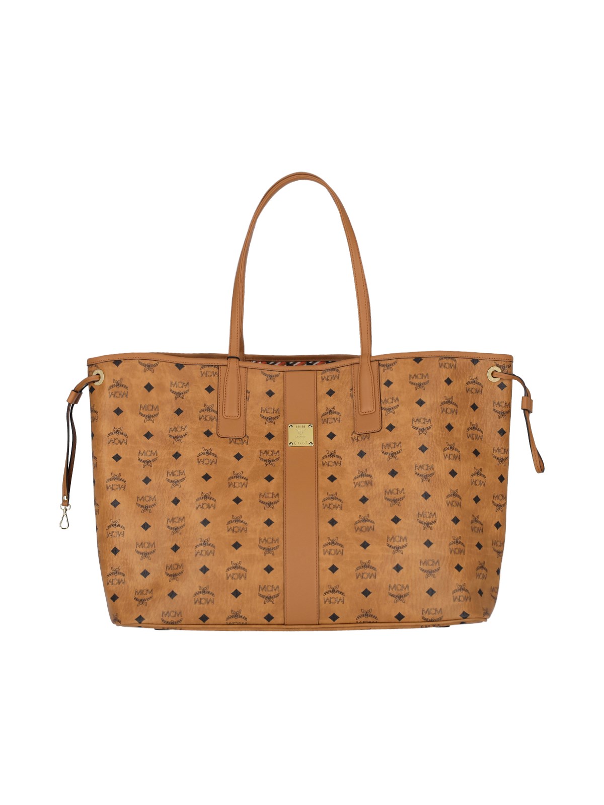 Shop Mcm 'liz' Reversible Tote Bag In Brown