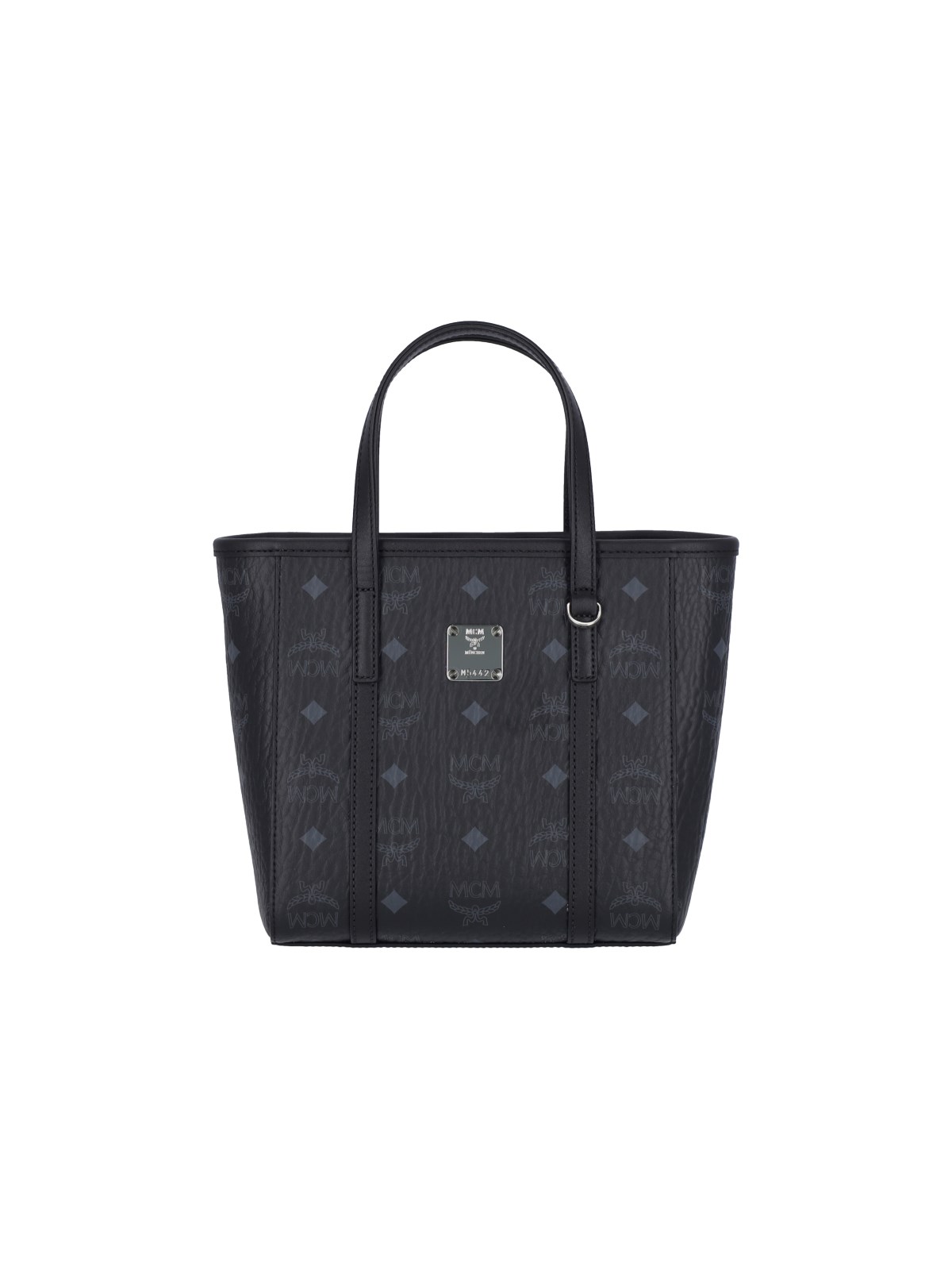 Shop Mcm 'toni Top-zip' Mini Handbag In Black  