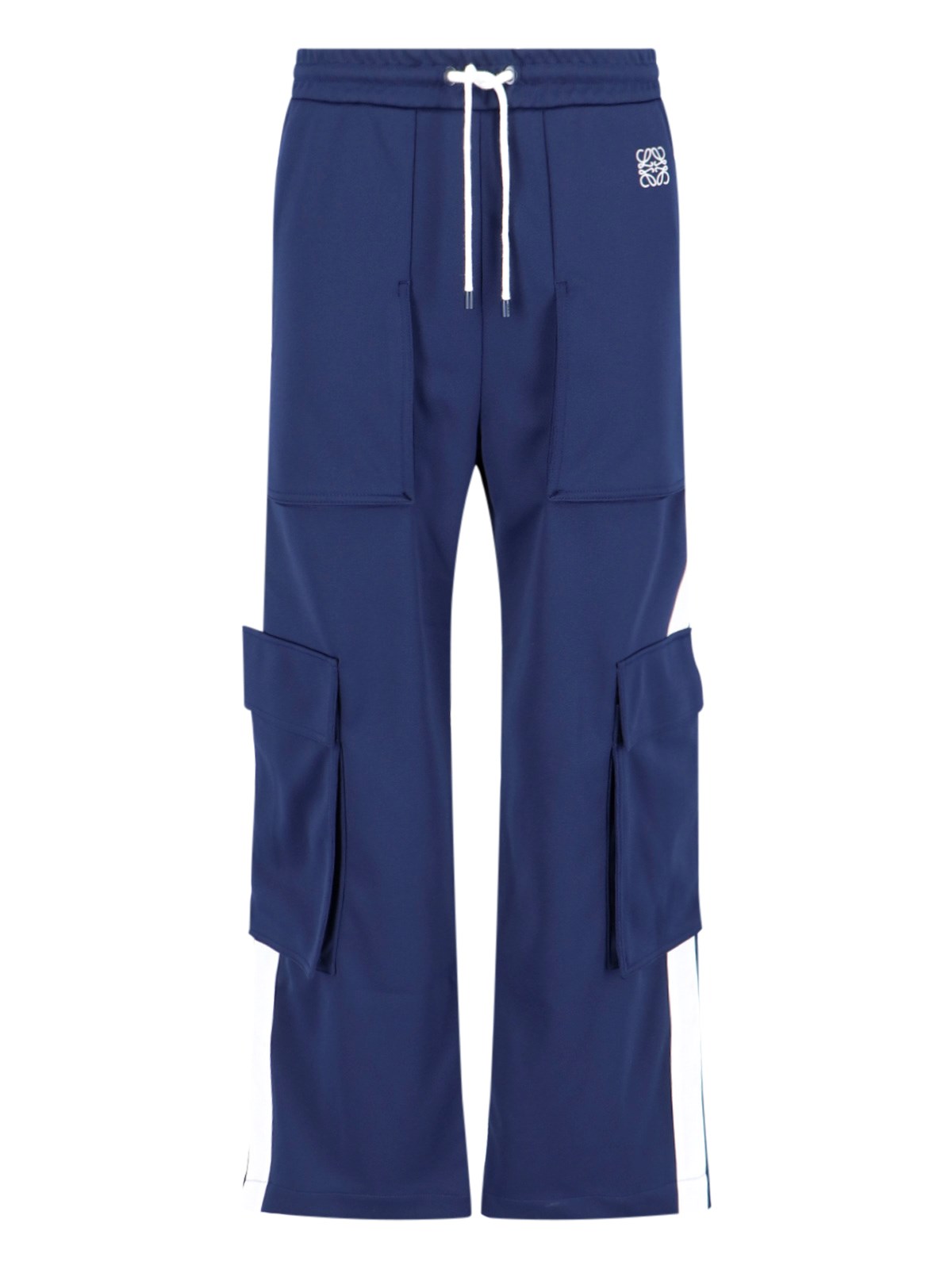 Shop Loewe Sport Cargo Pants In Blue