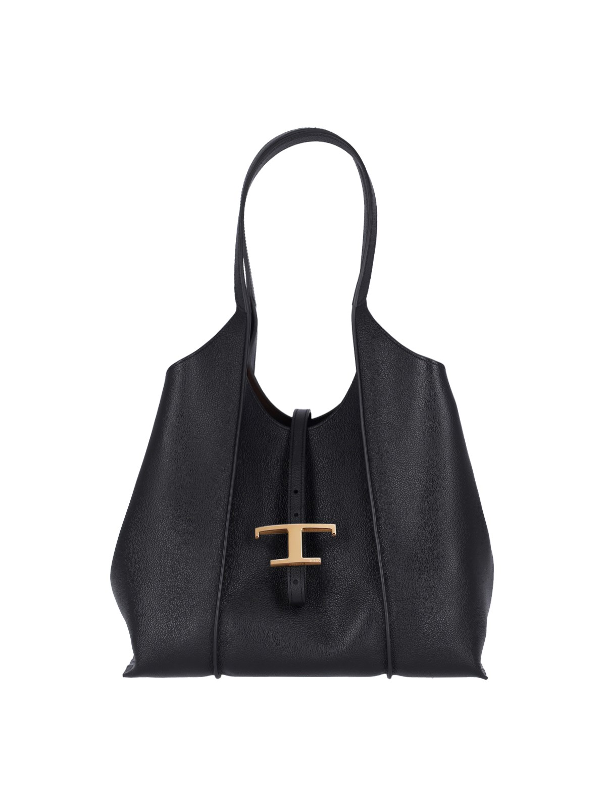 Shop Tod's 't-timeless' Small Tote Bag In Black  