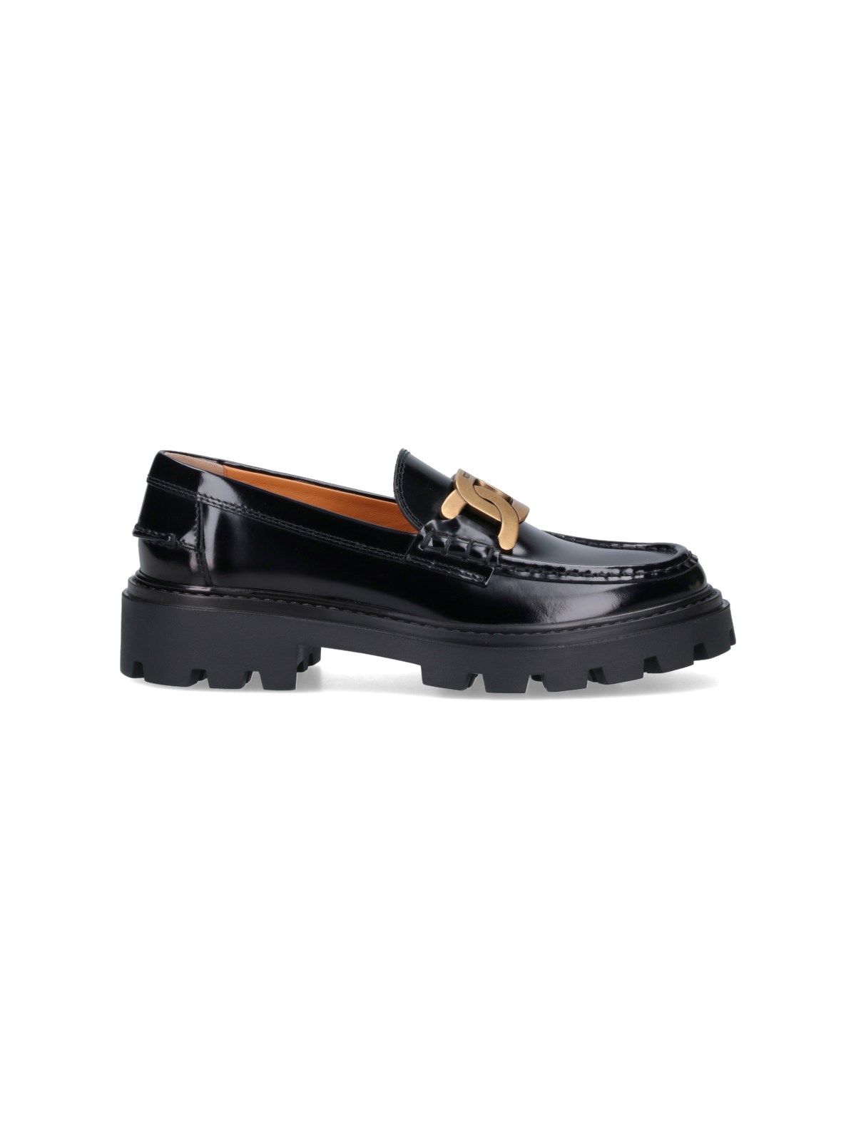 Shop Tod's 'kate' Loafers In Black  