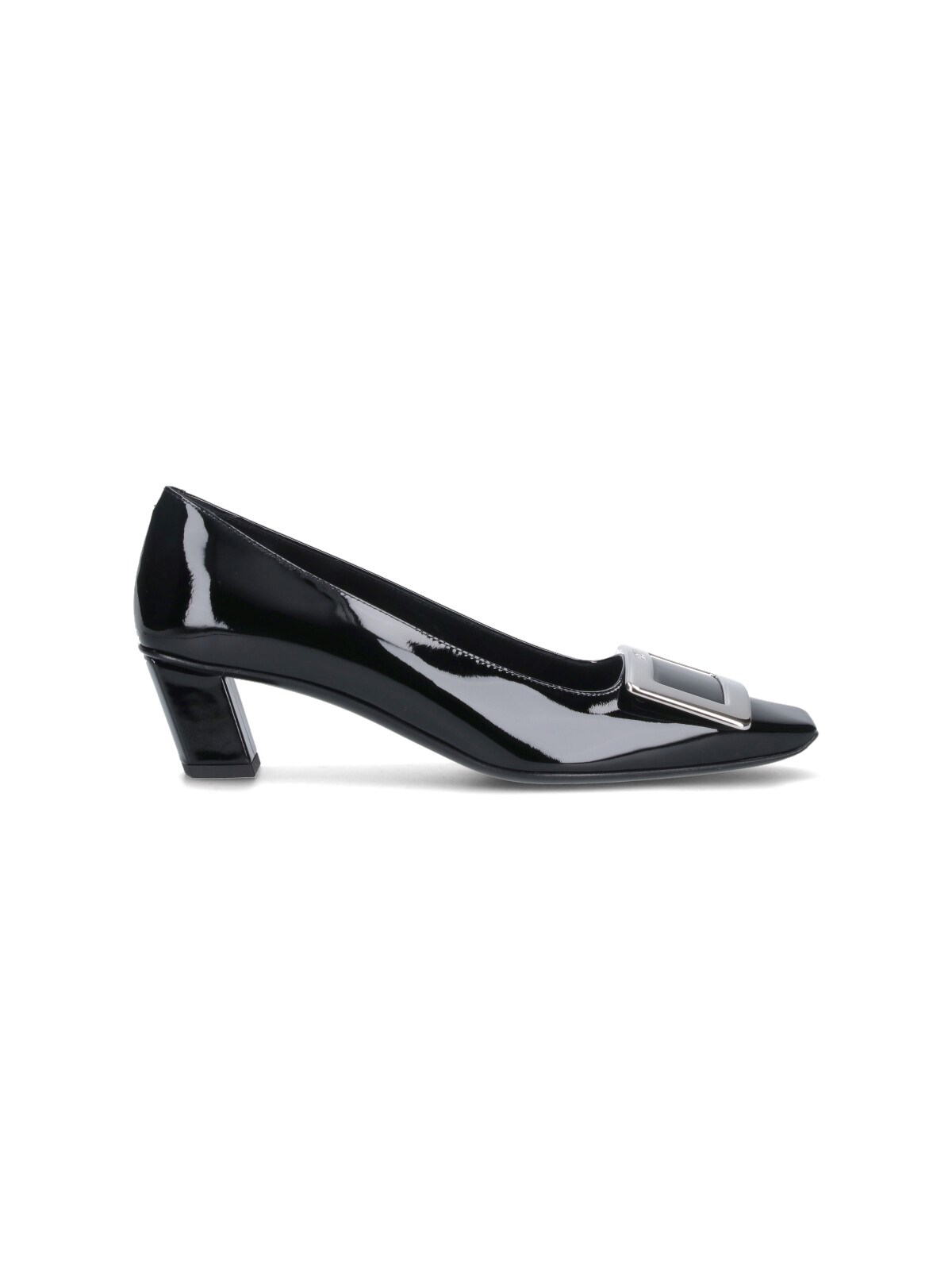 Shop Roger Vivier 'belle Vivier' Pumps In Black  