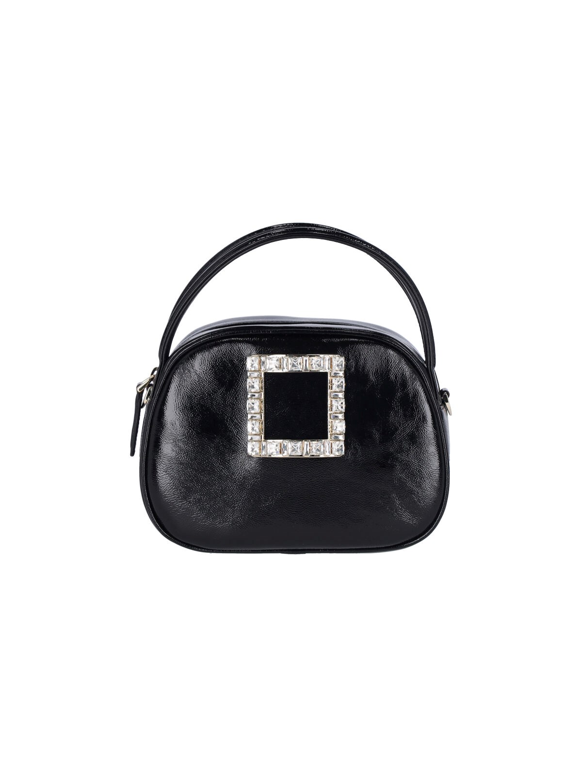 Shop Roger Vivier "ladybug" Mini Bag In Black  