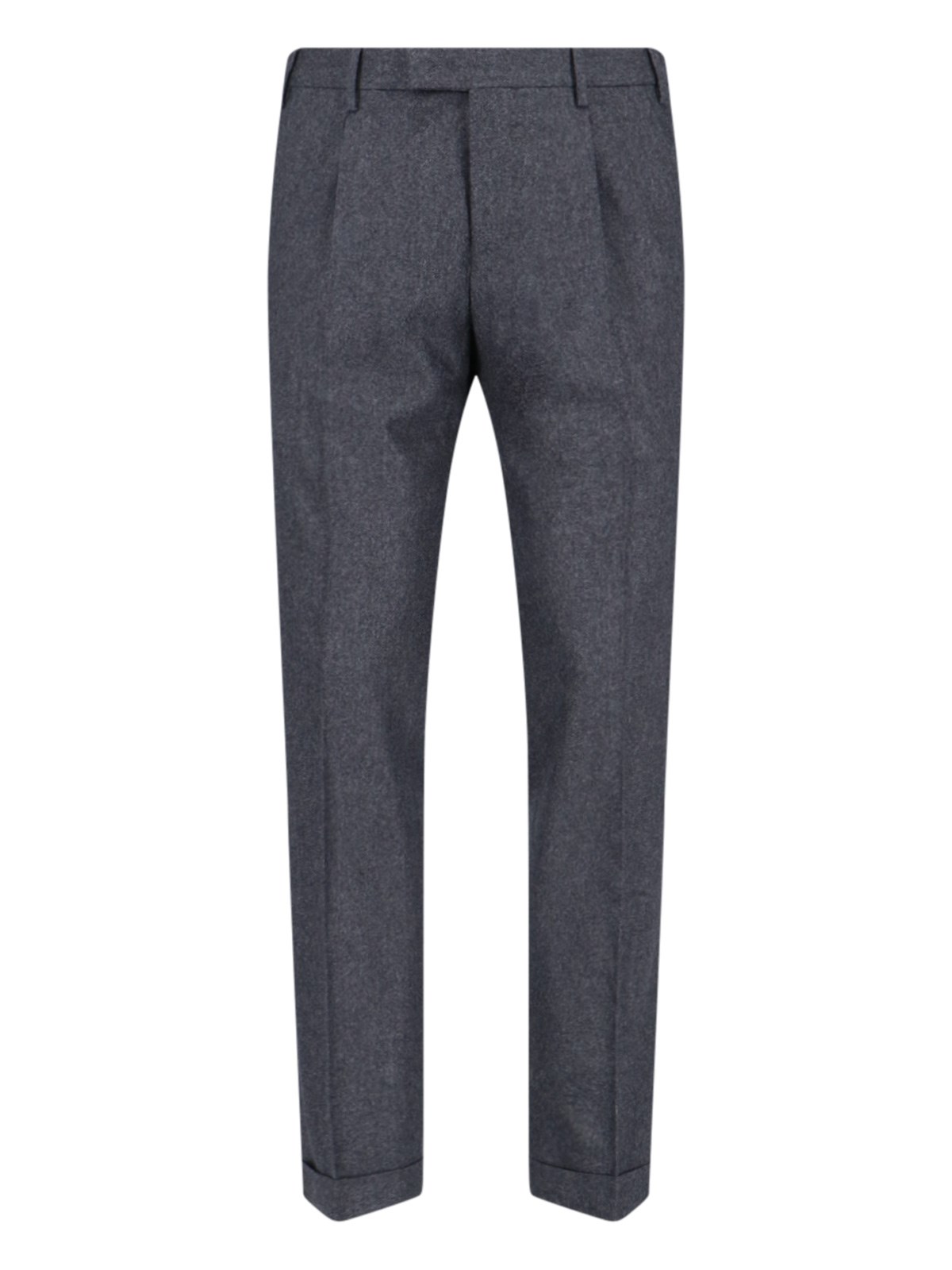 Shop Pt Torino Chinos In Gray