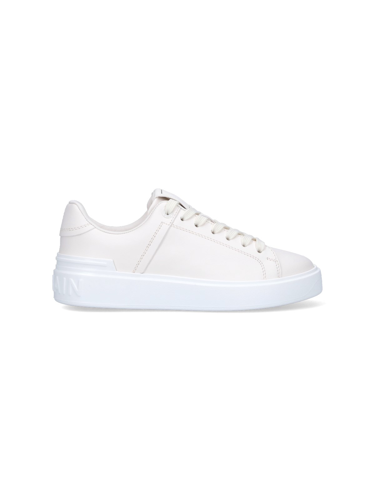 Balmain "b-court" Sneakers In White
