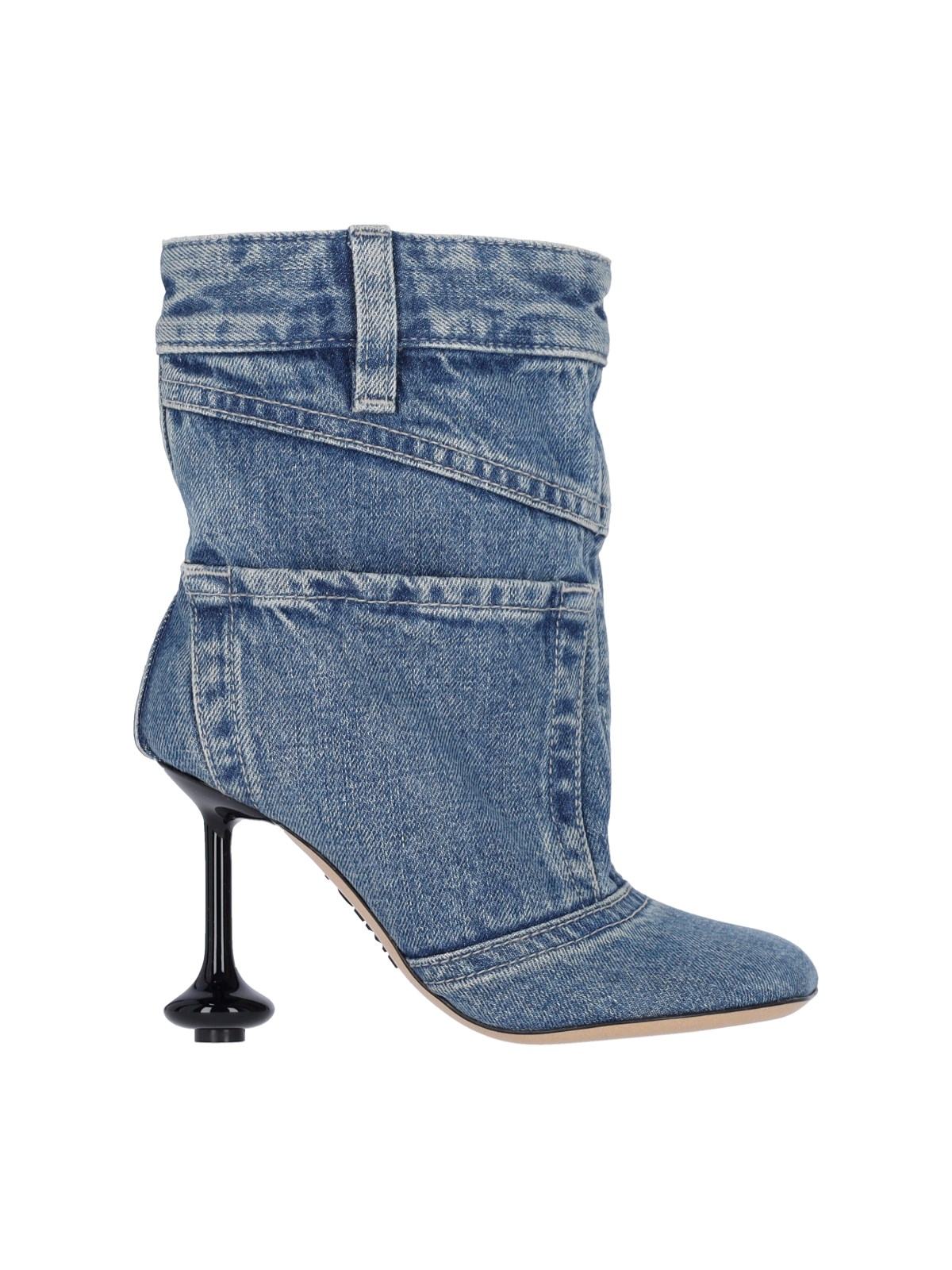 Shop Loewe Toy Ankle Boots In Blue