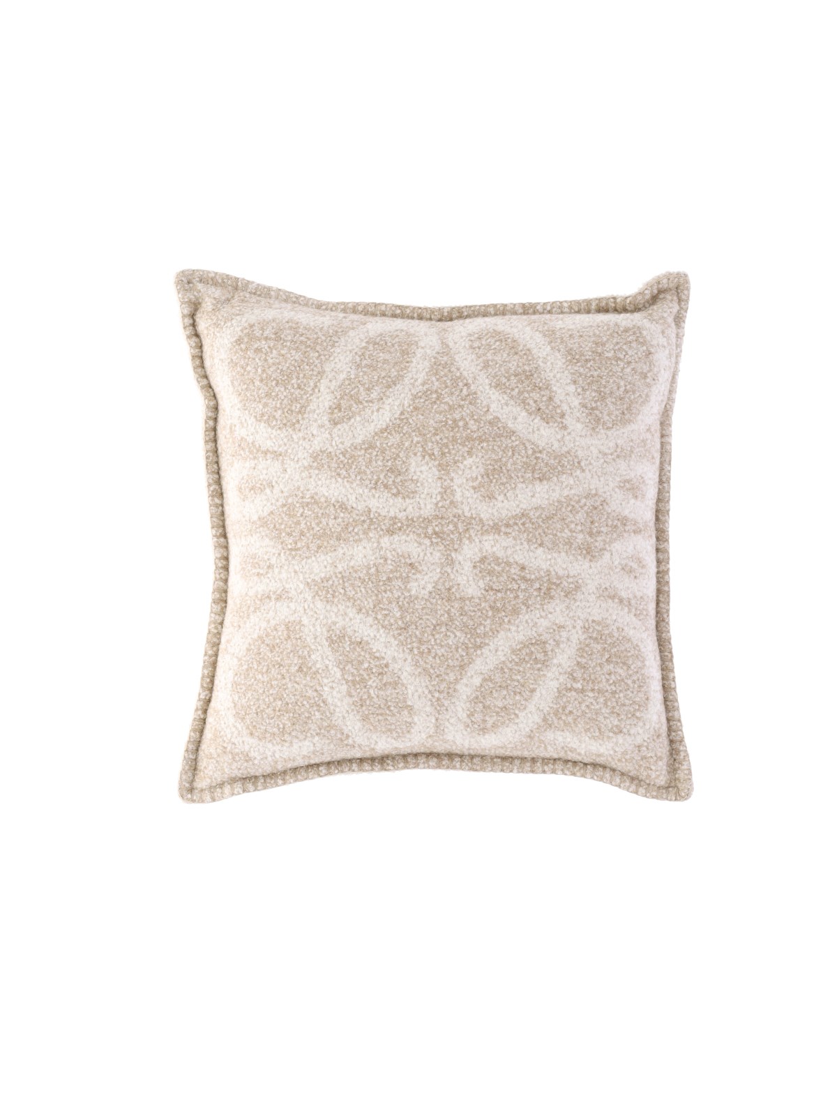 Shop Loewe Cushion "anagram" In Beige