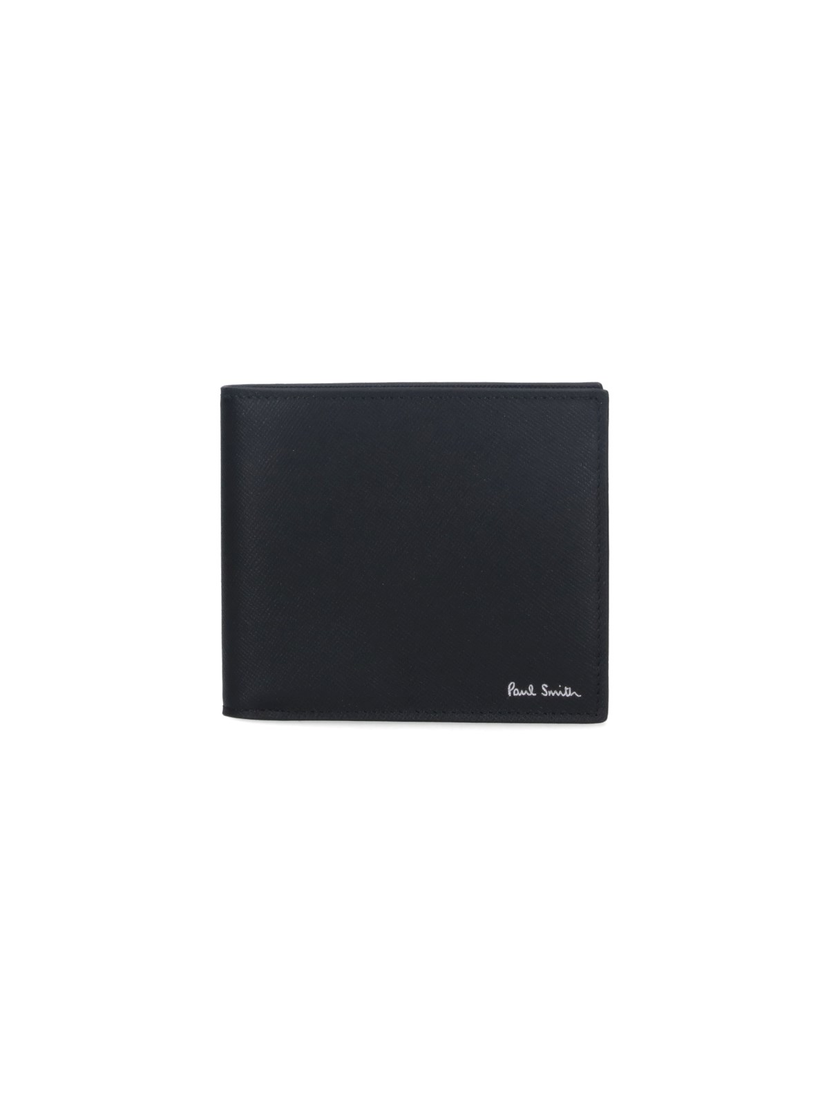 Shop Paul Smith Bifold Print Wallet In Black  