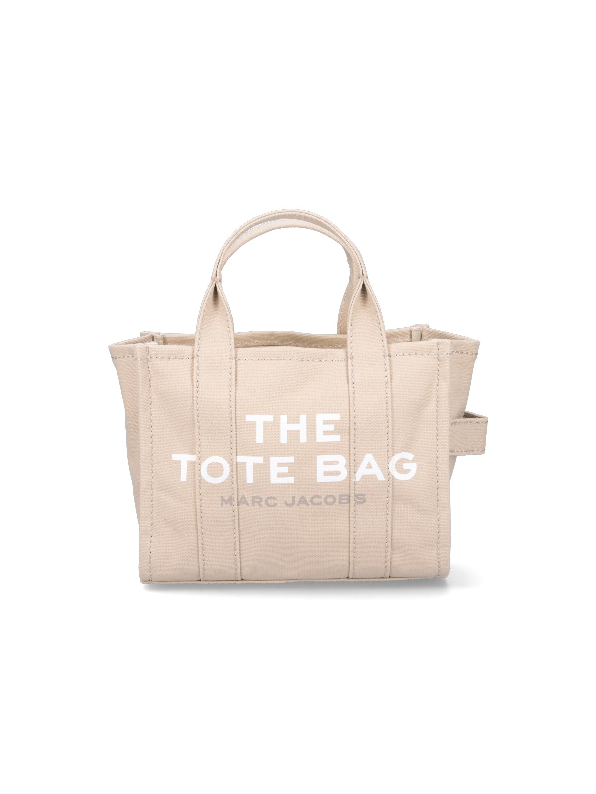 Shop Marc Jacobs 'the Mini Tote' Bag In Beige