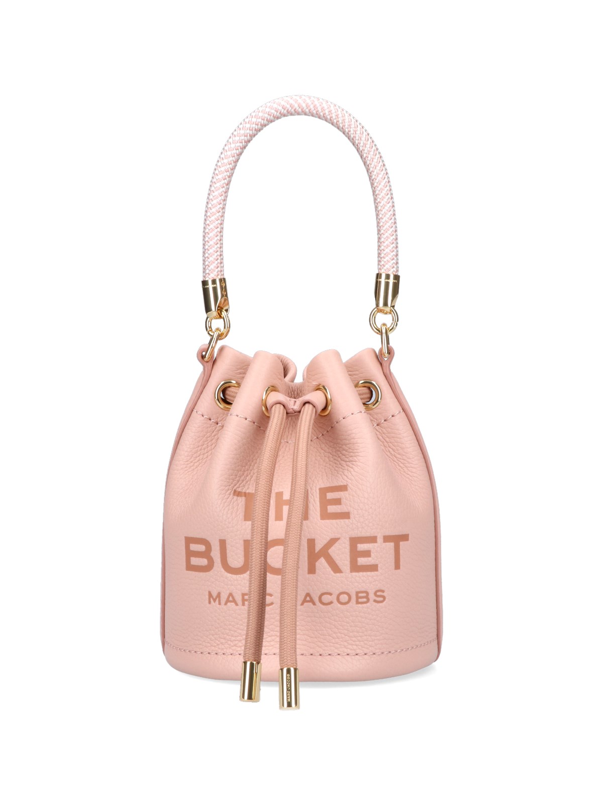 Shop Marc Jacobs 'the Leather Bucket' Mini Handbag In Pink