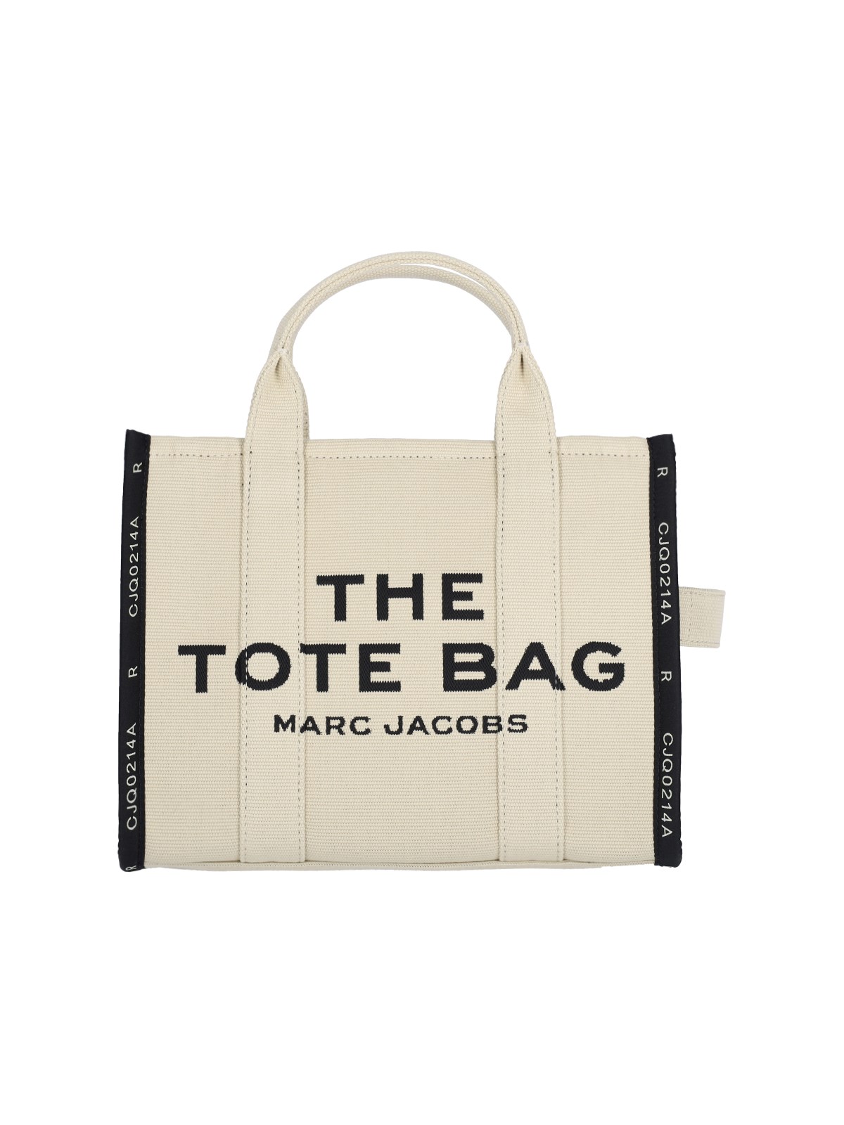 Shop Marc Jacobs 'the Jacquard' Medium Tote Bag In Cream