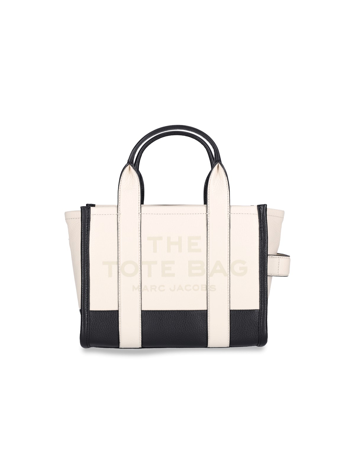 Shop Marc Jacobs "the Colorblock" Mini Tote Bag In White