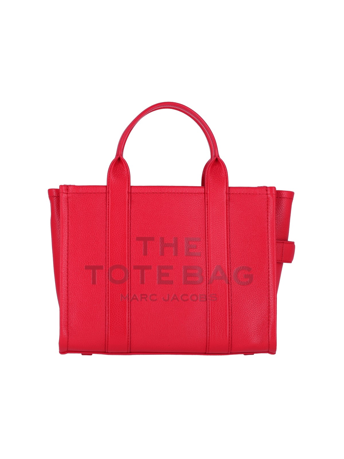 Shop Marc Jacobs "the Medium Tote" Bag In Red