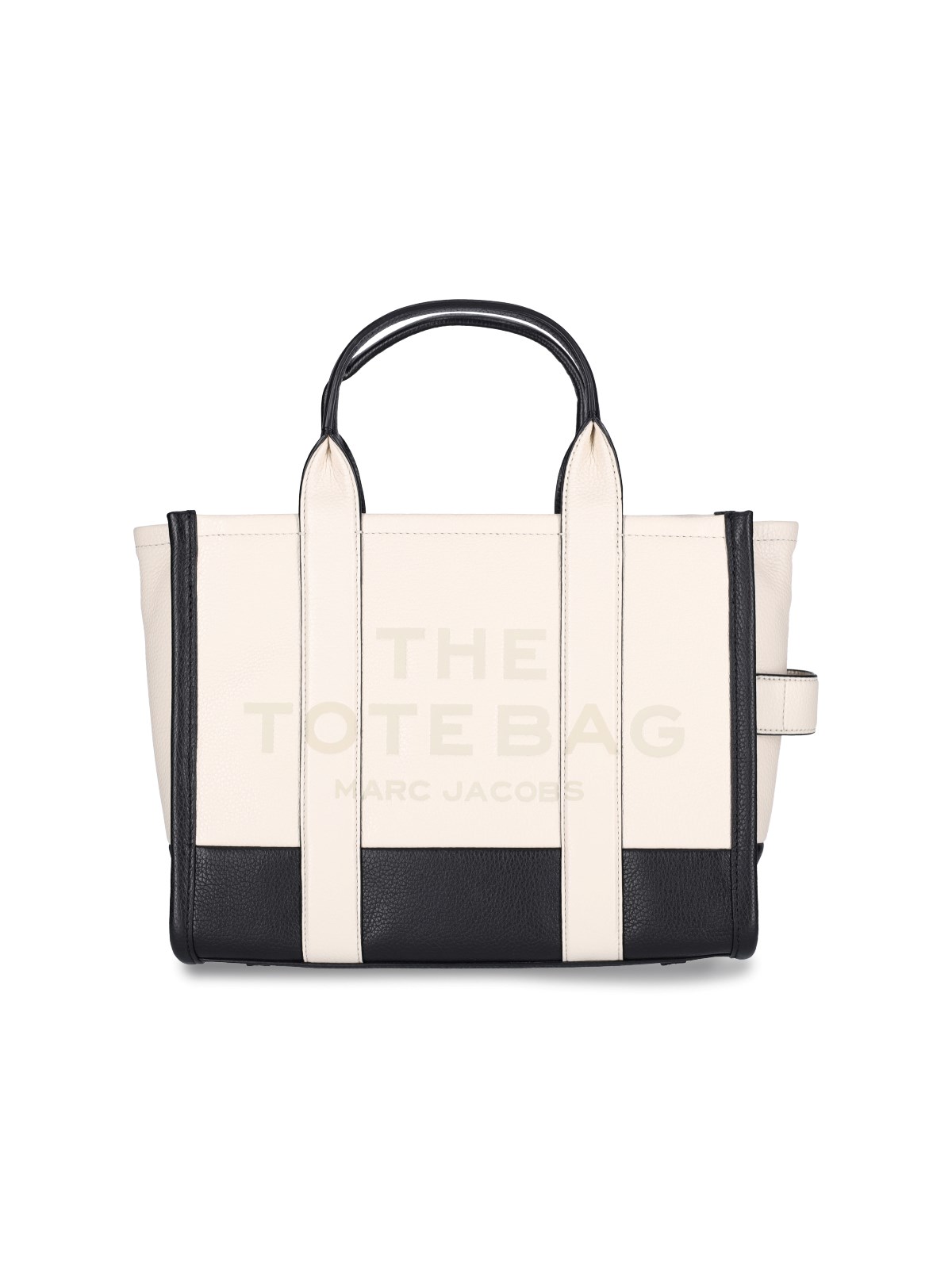 Shop Marc Jacobs "the Colorblock" Media Tote Bag In White