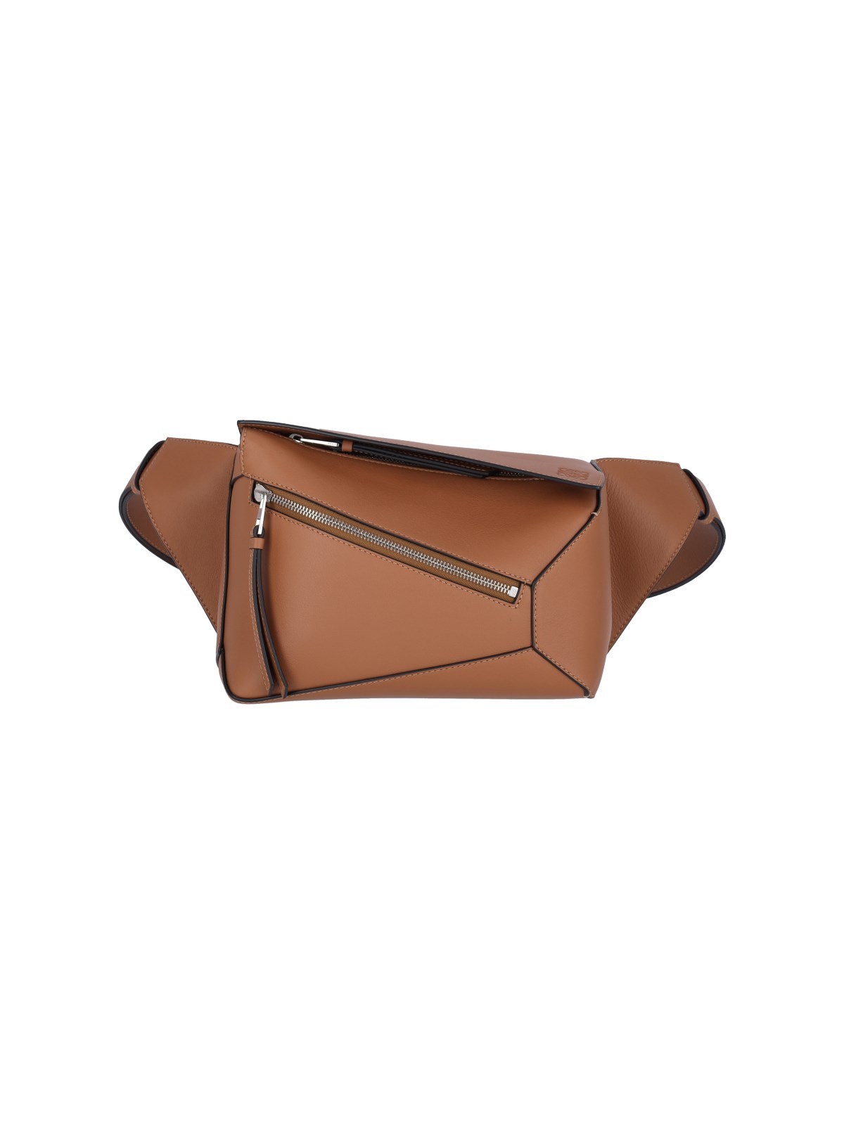 Loewe Small Fanny Pack "puzzle" In Brown