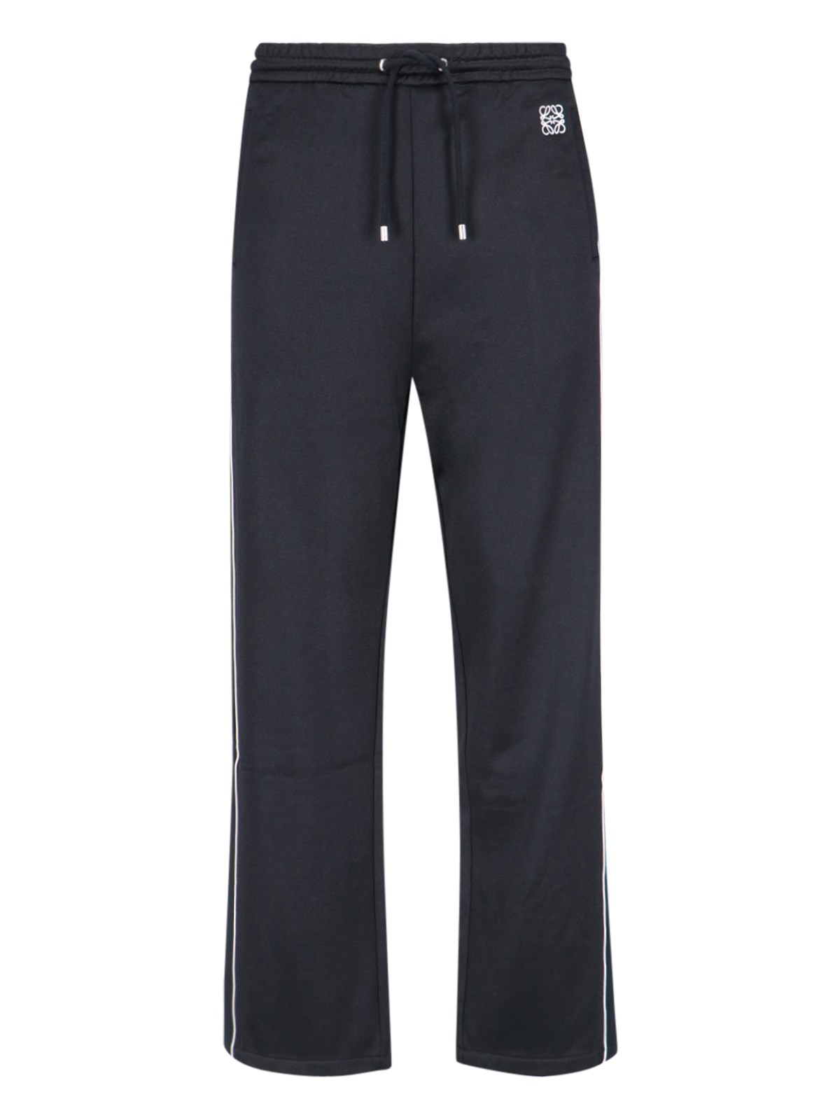 Shop Loewe 'anagram' Logo Track Pants In Black  