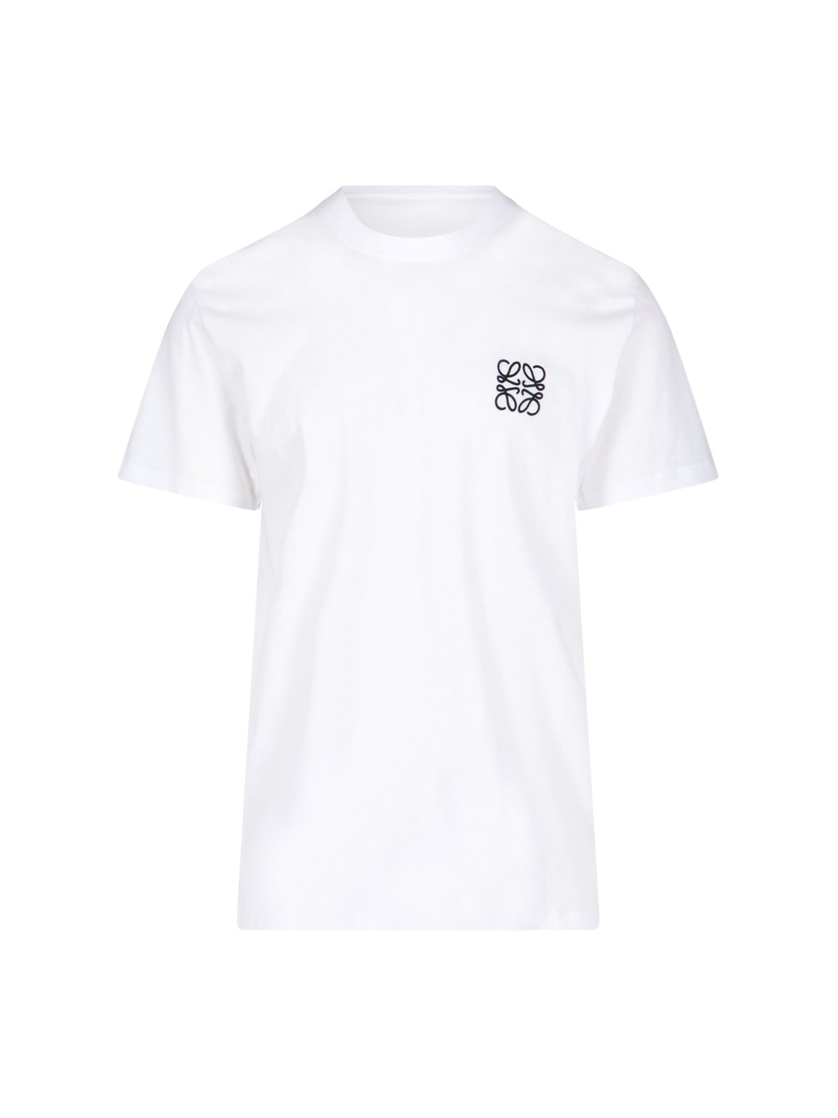 Shop Loewe Anagram T-shirt In White