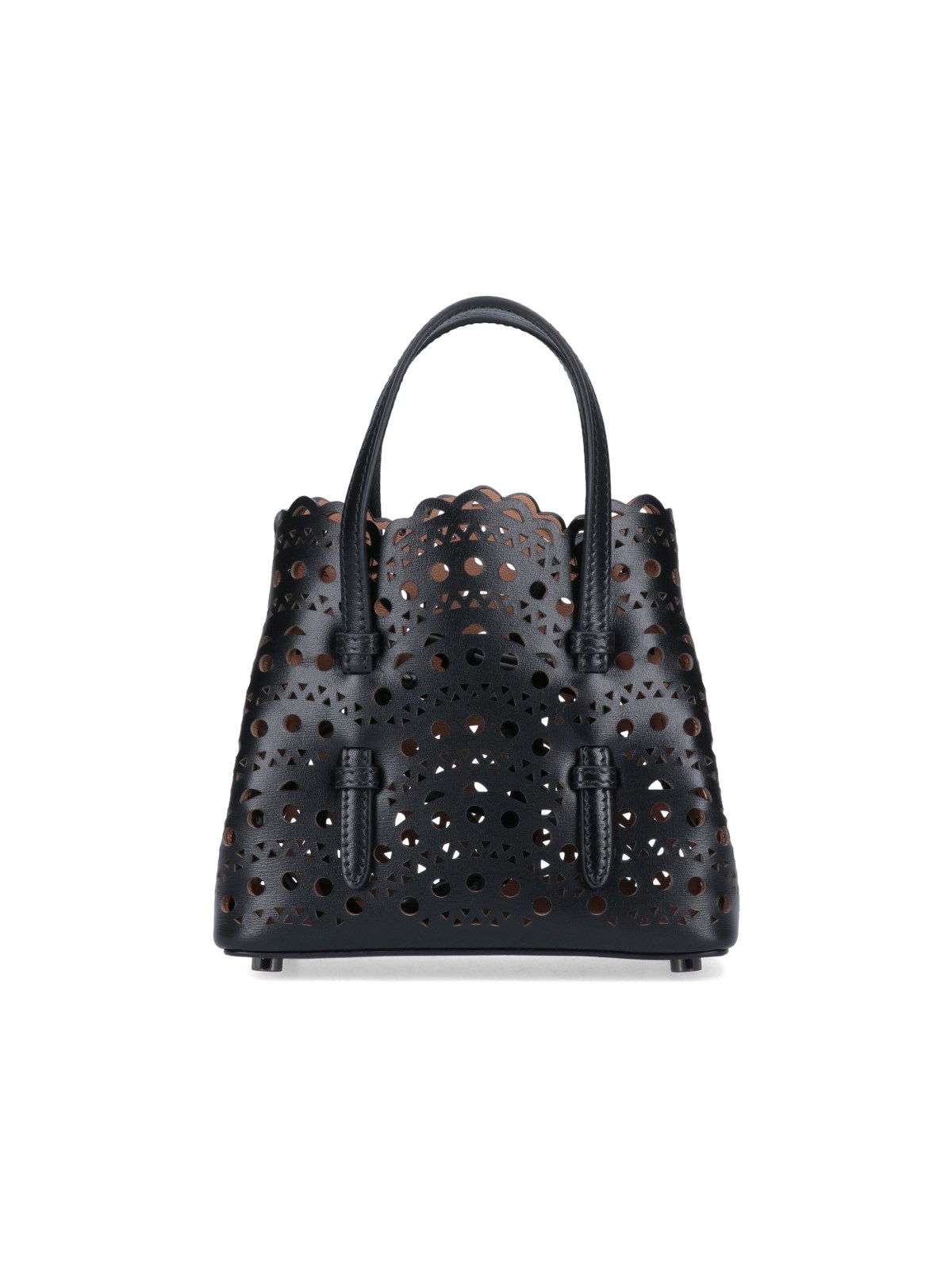 Shop Alaïa 'mina 16' Micro Bag In Black  