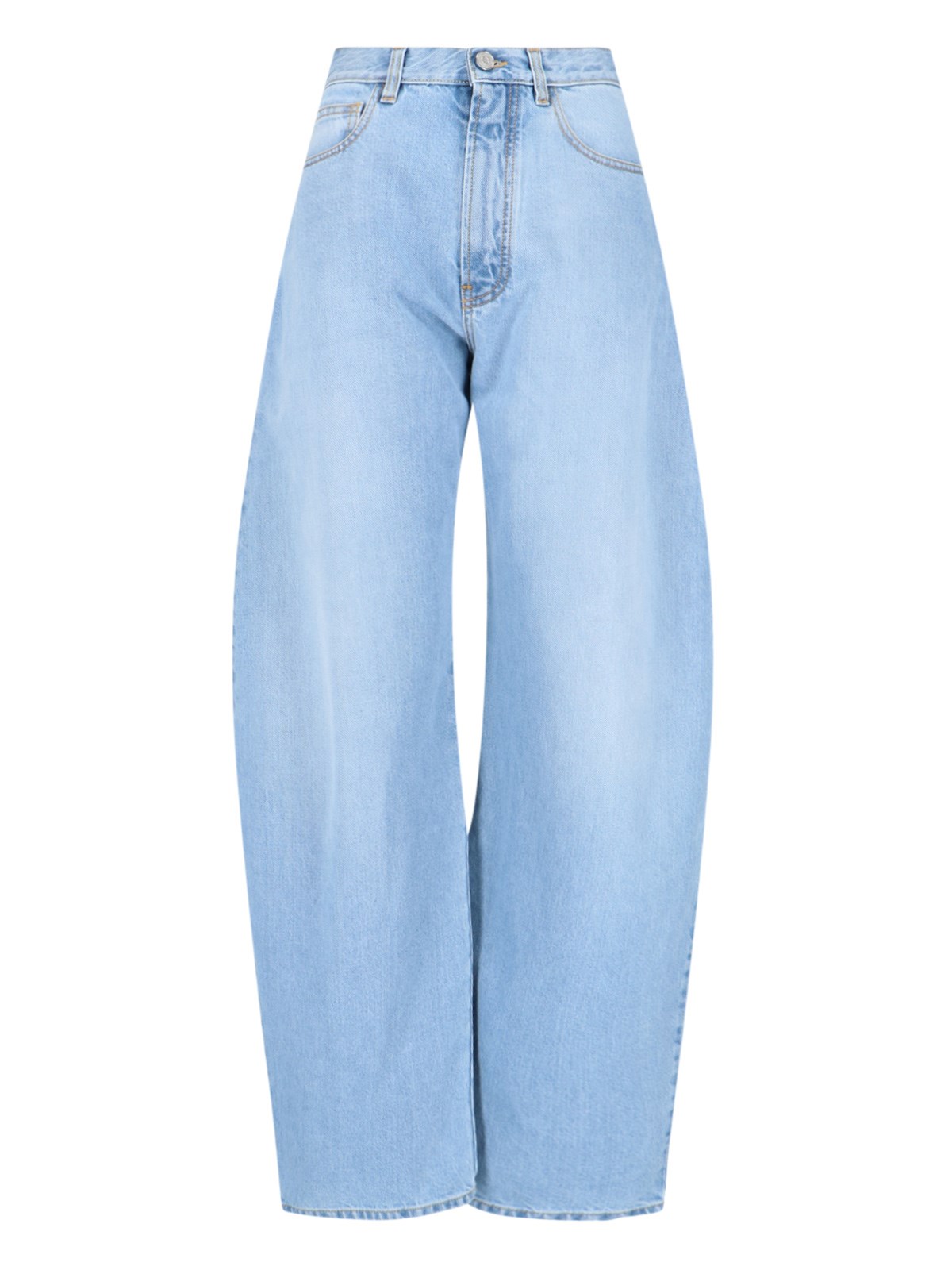 Alaïa "round" Jeans In Blue
