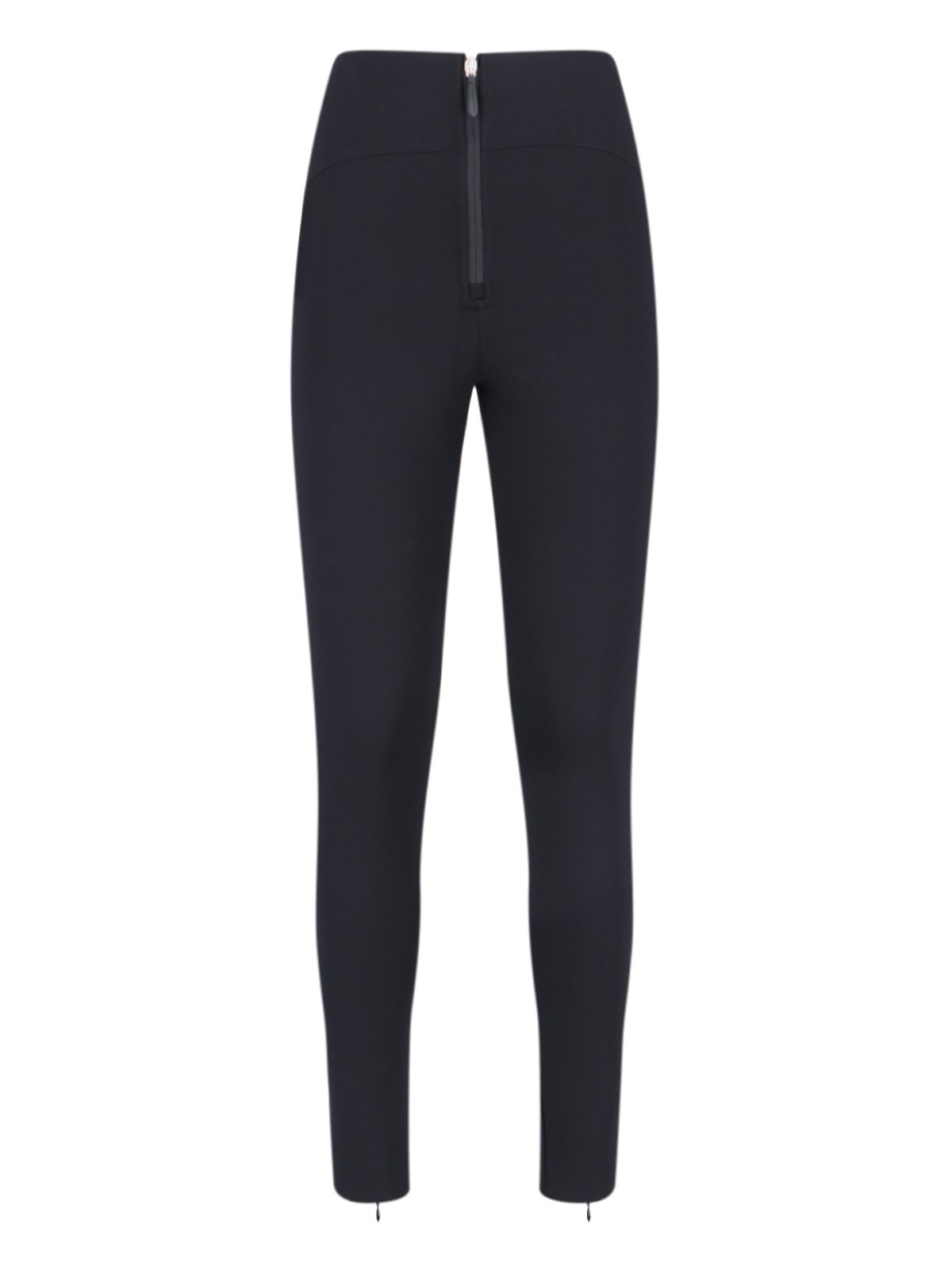 Shop Alaïa Logo Leggings In Black  