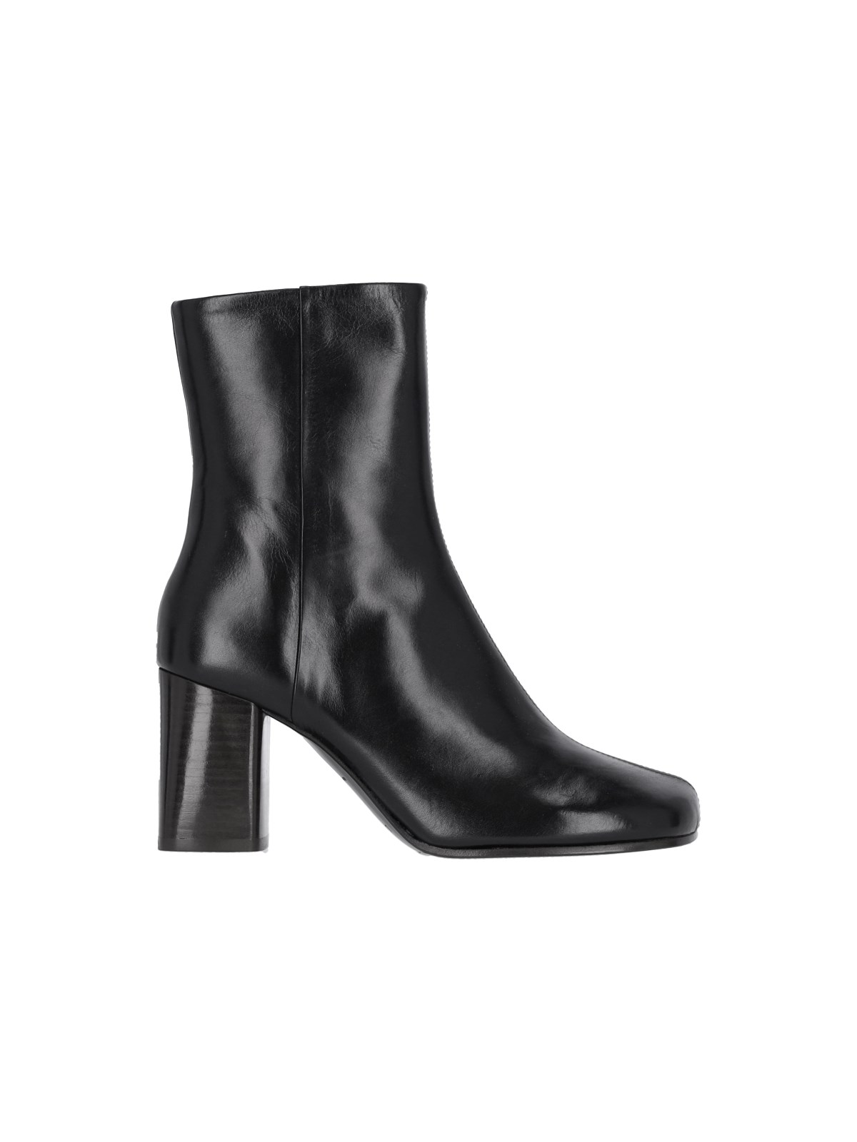 Shop Lemaire Anatomical Ankle Boots In Black  