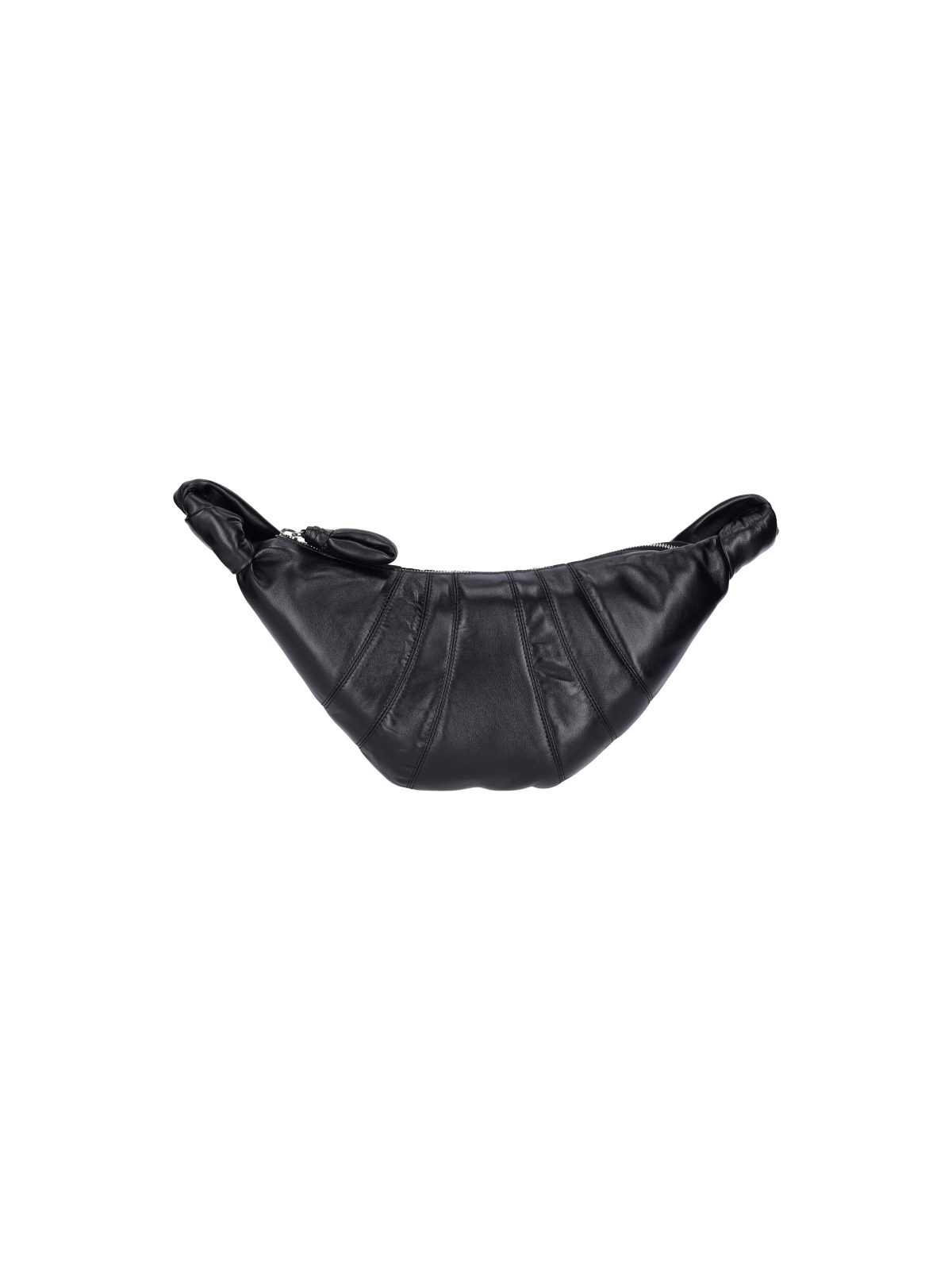 Shop Lemaire Small Bag "croissant" In Black  