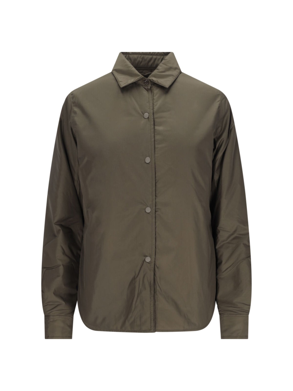 Shop Aspesi 'glue' Shirt Jacket In Green