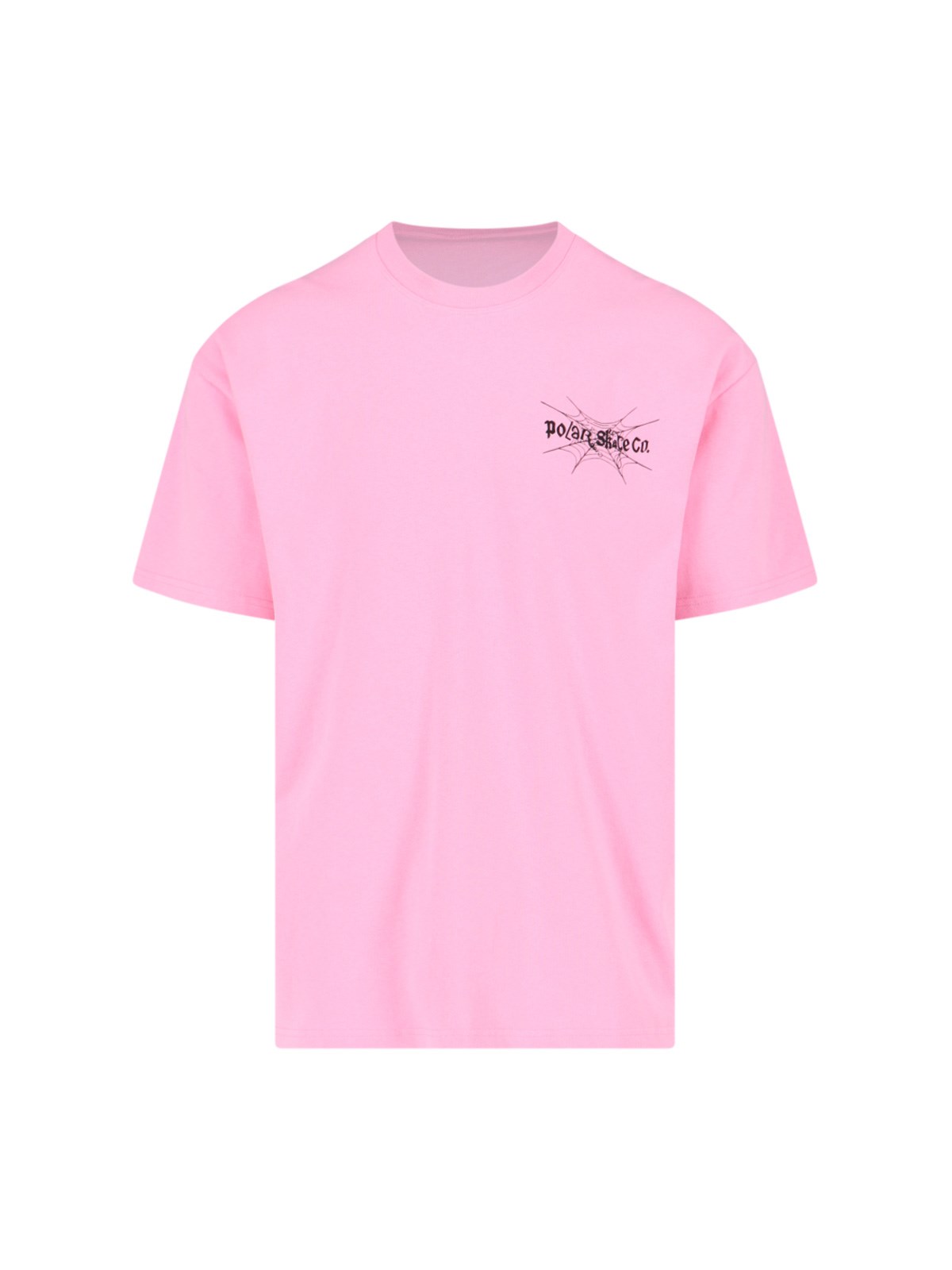 Shop Polar Skate 'spiderweb' T-shirt In Pink